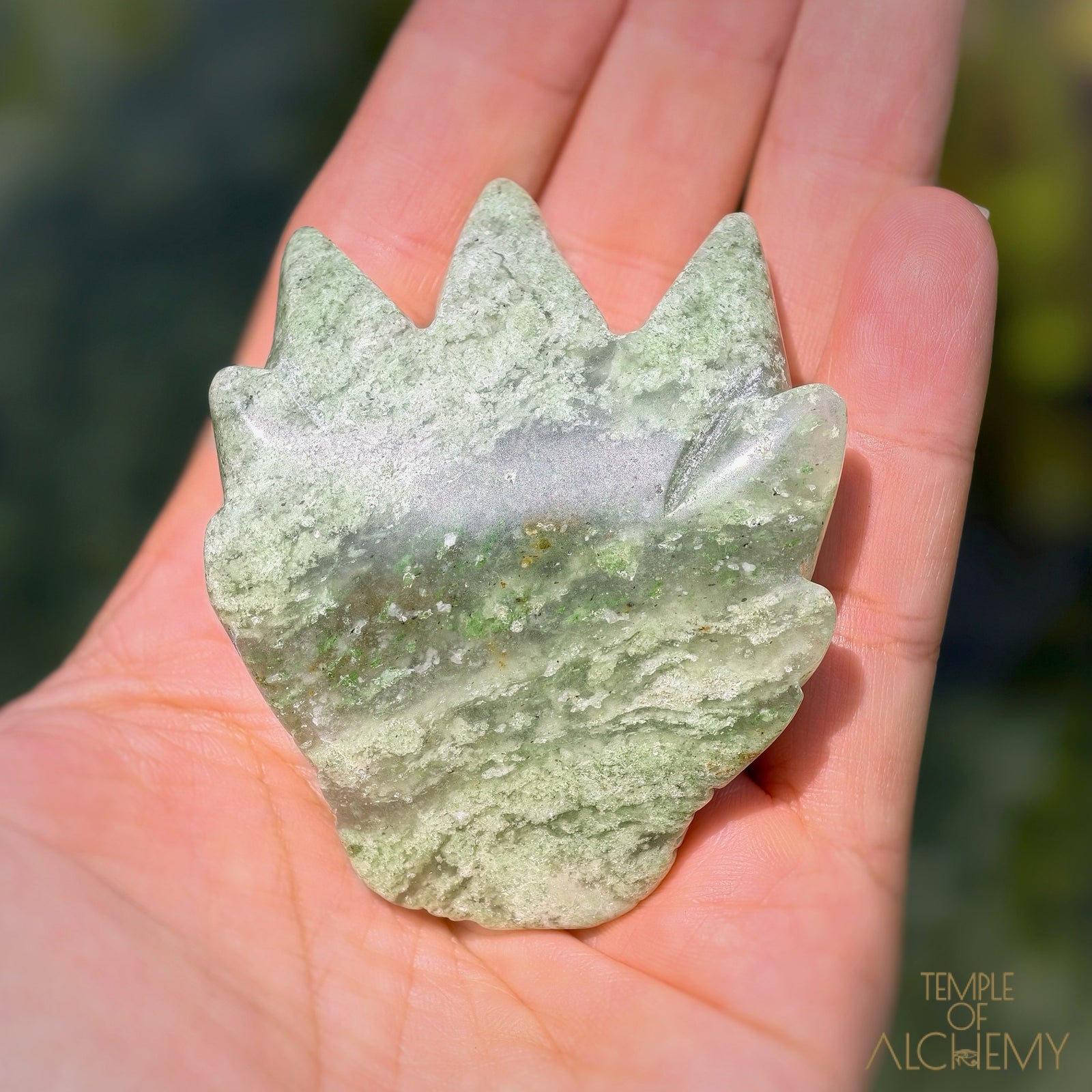 Green Chlorite x Chalcedony