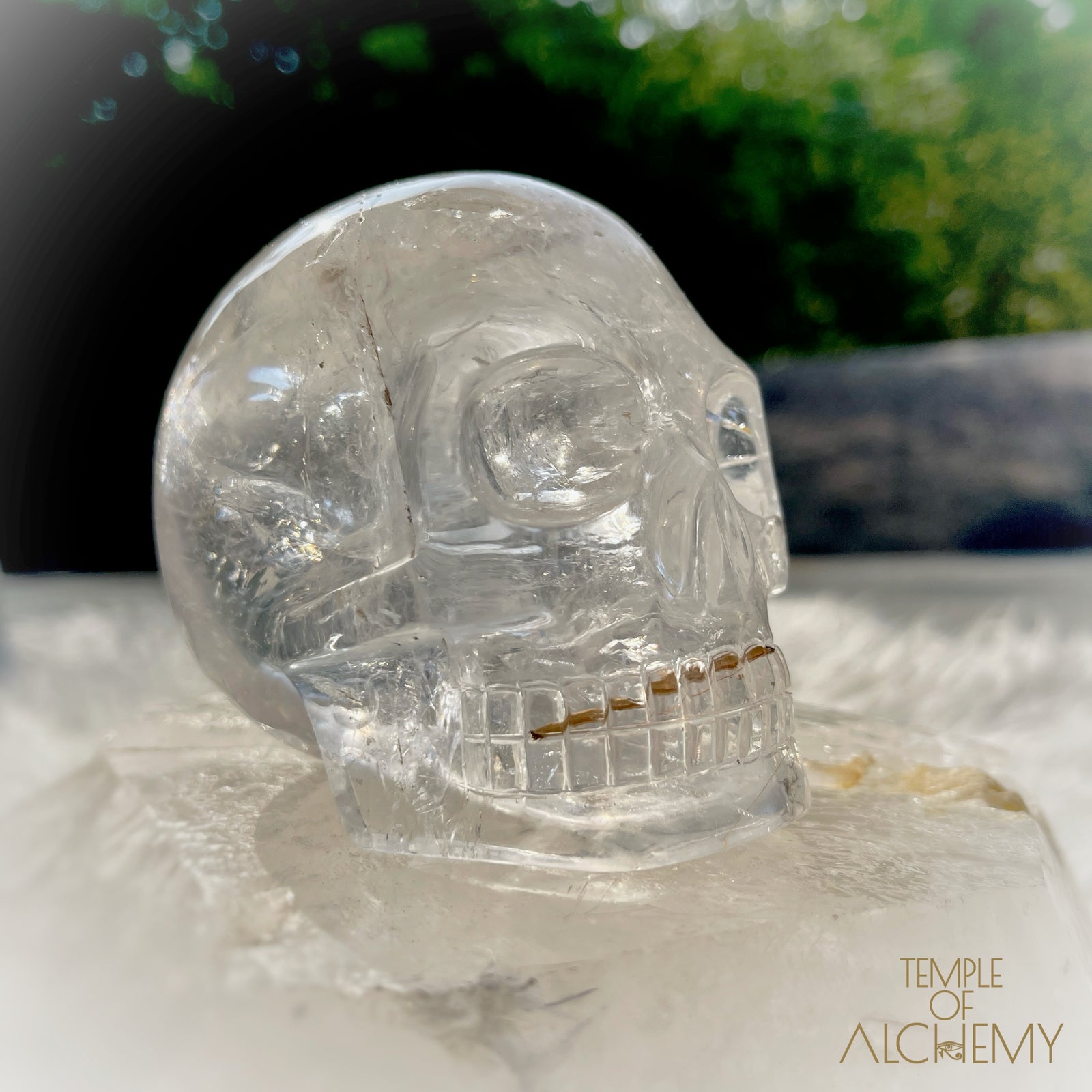 Golden X Copper Rutiles in Clear Quartz