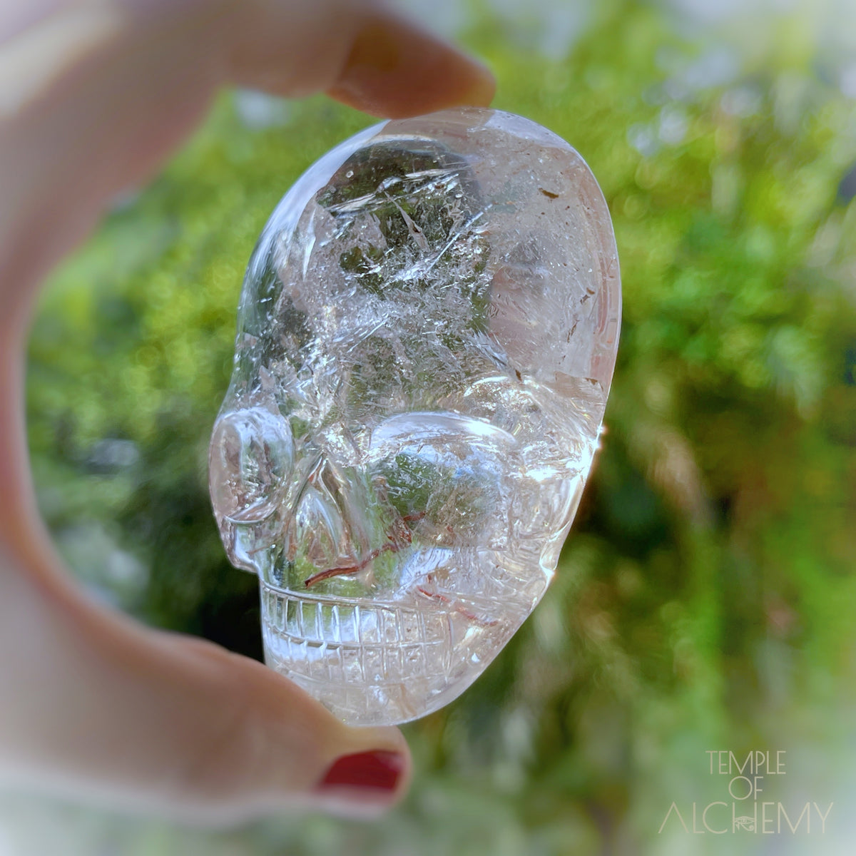 Copper x Silver Rutiles in Clear Quartz