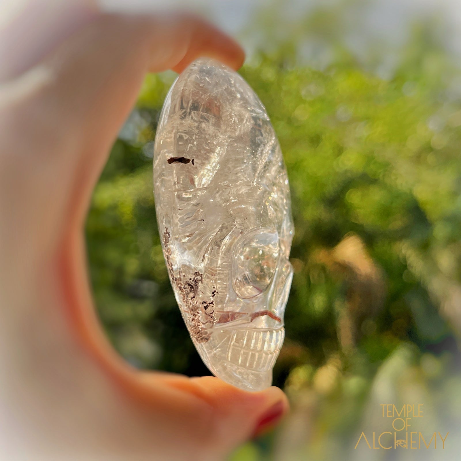 Copper x Silver Rutiles in Clear Quartz