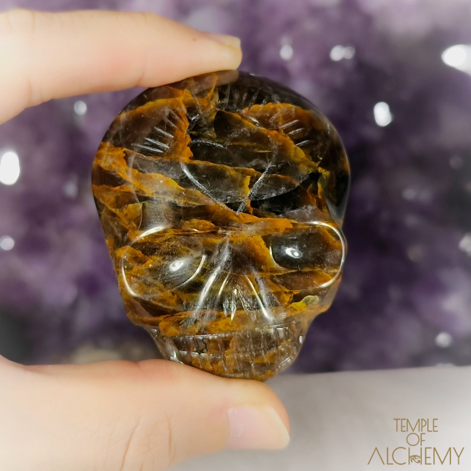 Morion Quartz x Golden Healer