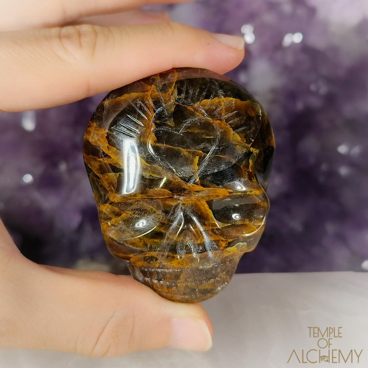 Morion Quartz x Golden Healer
