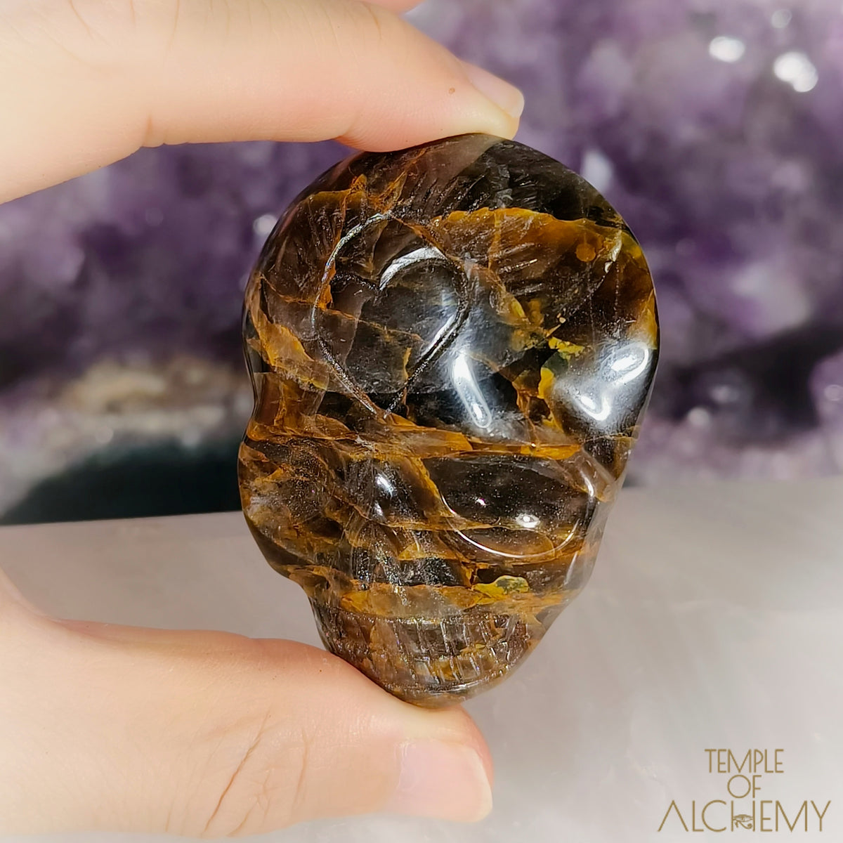 Morion Quartz x Golden Healer