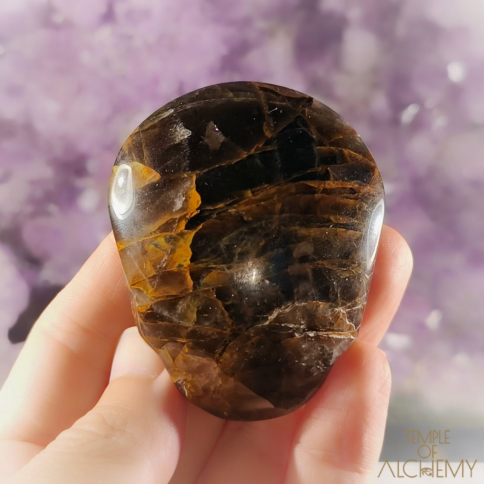 Morion Quartz x Golden Healer