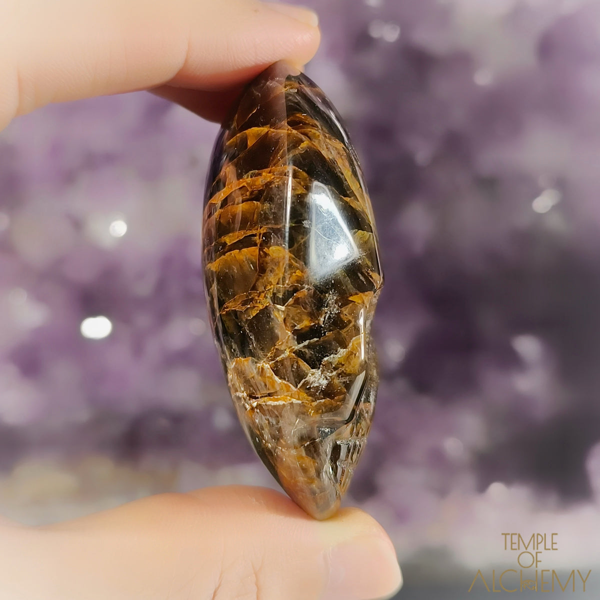 Morion Quartz x Golden Healer