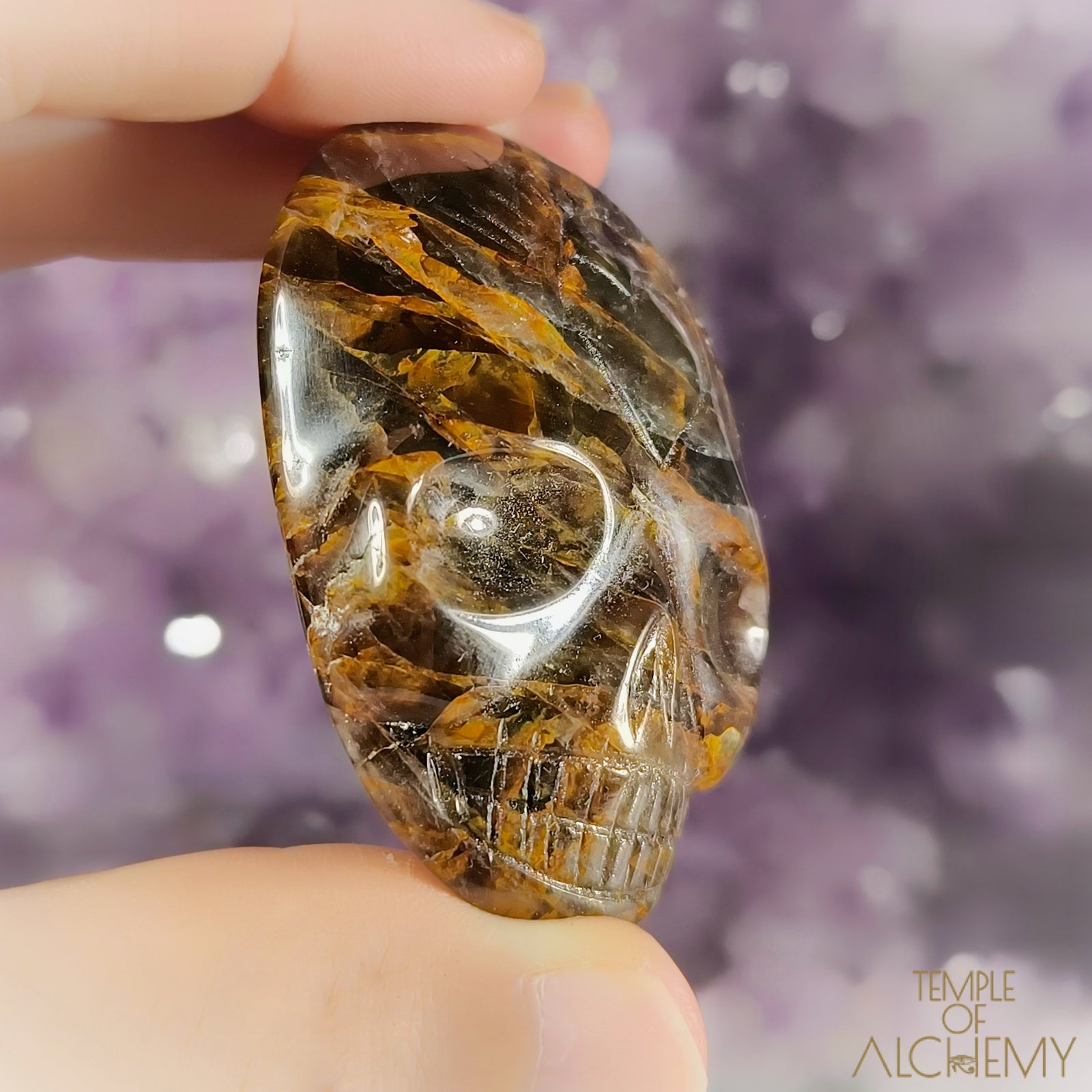 Morion Quartz x Golden Healer