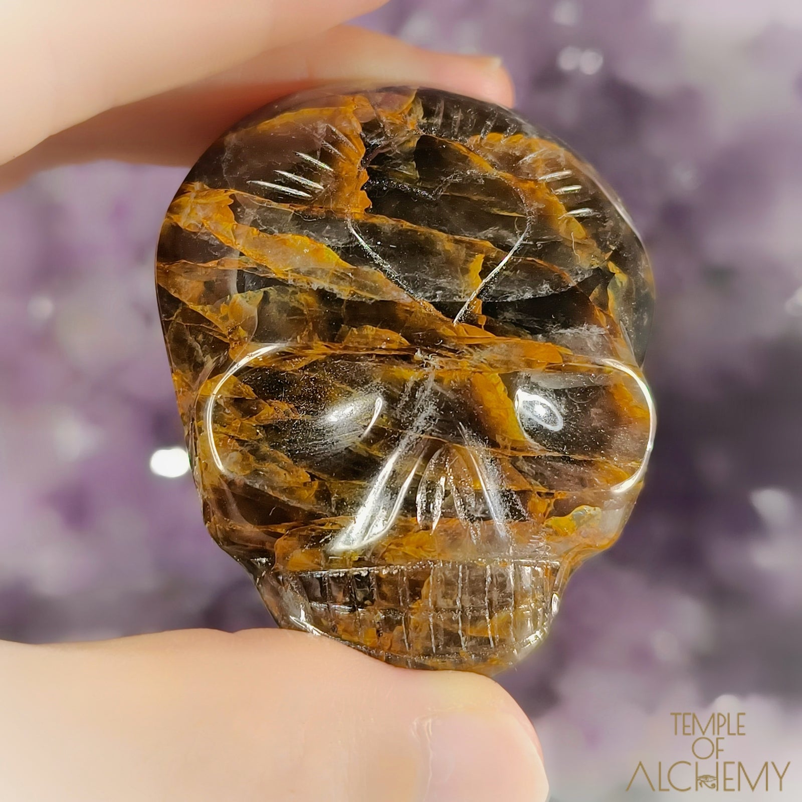 Morion Quartz x Golden Healer