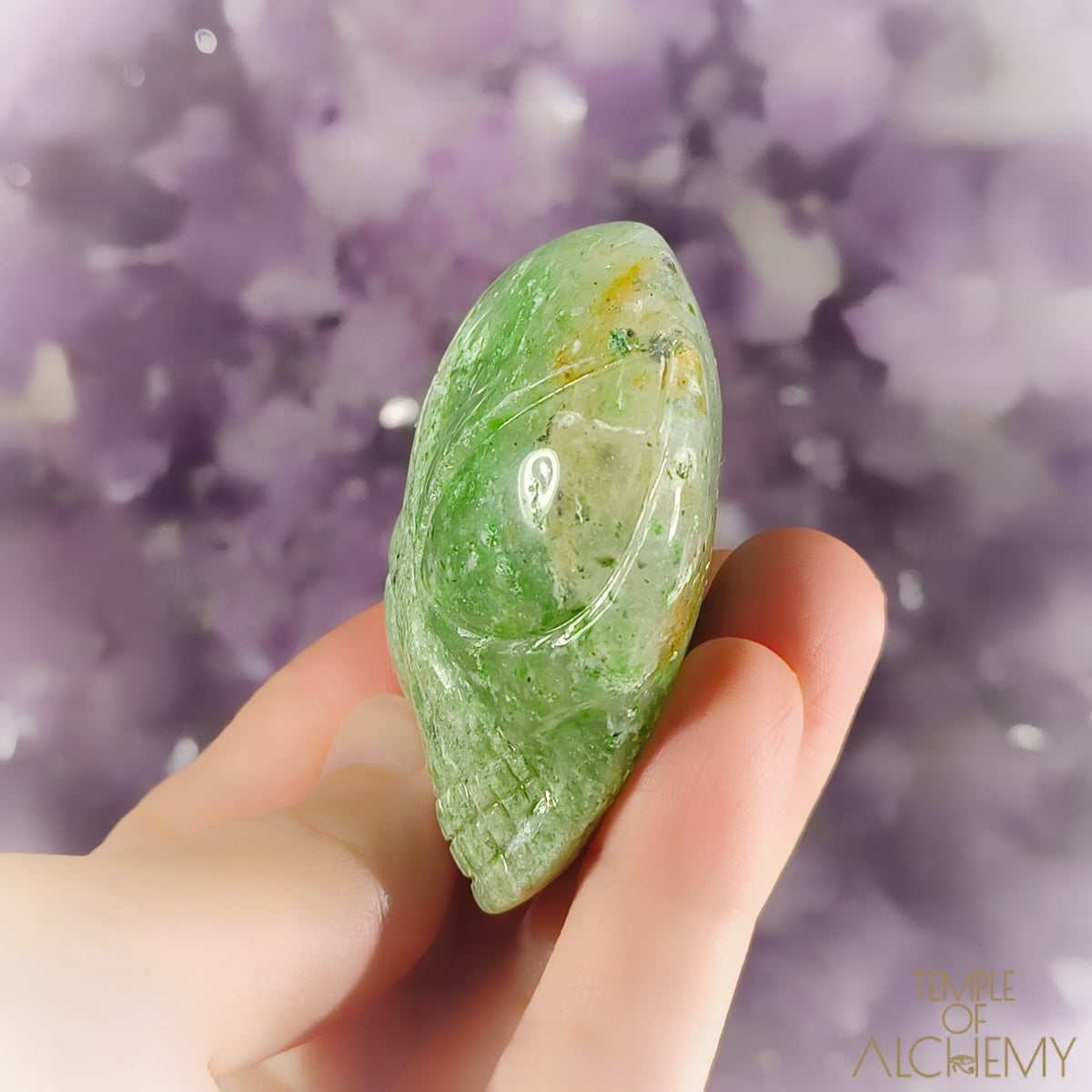 Green Chlorite x Chalcedony