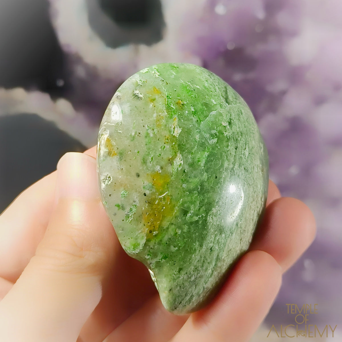 Green Chlorite x Chalcedony