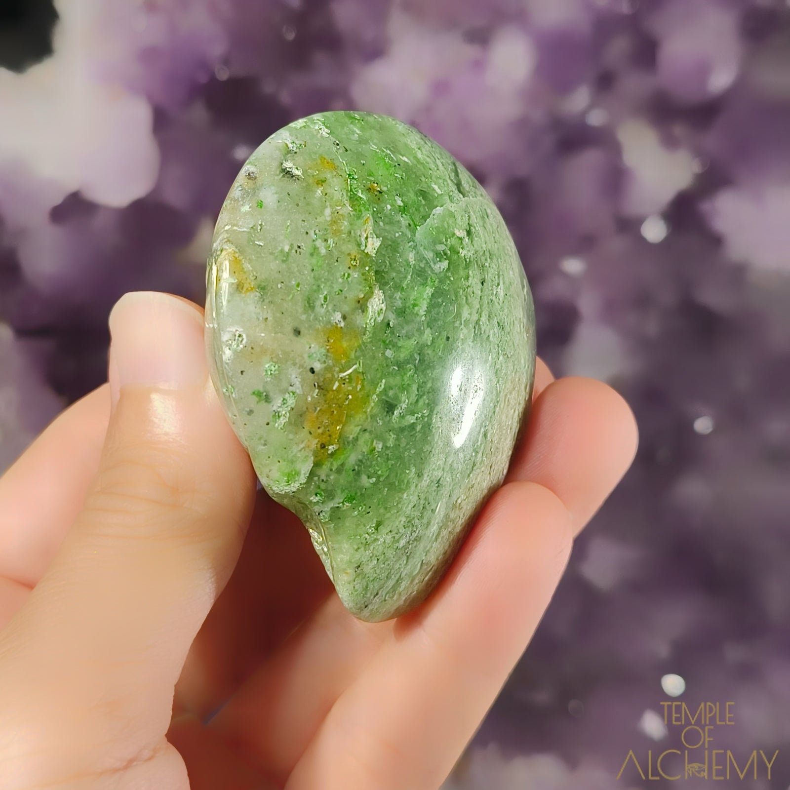 Green Chlorite x Chalcedony