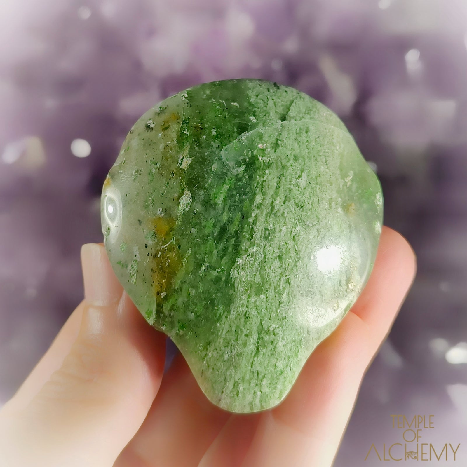 Green Chlorite x Chalcedony