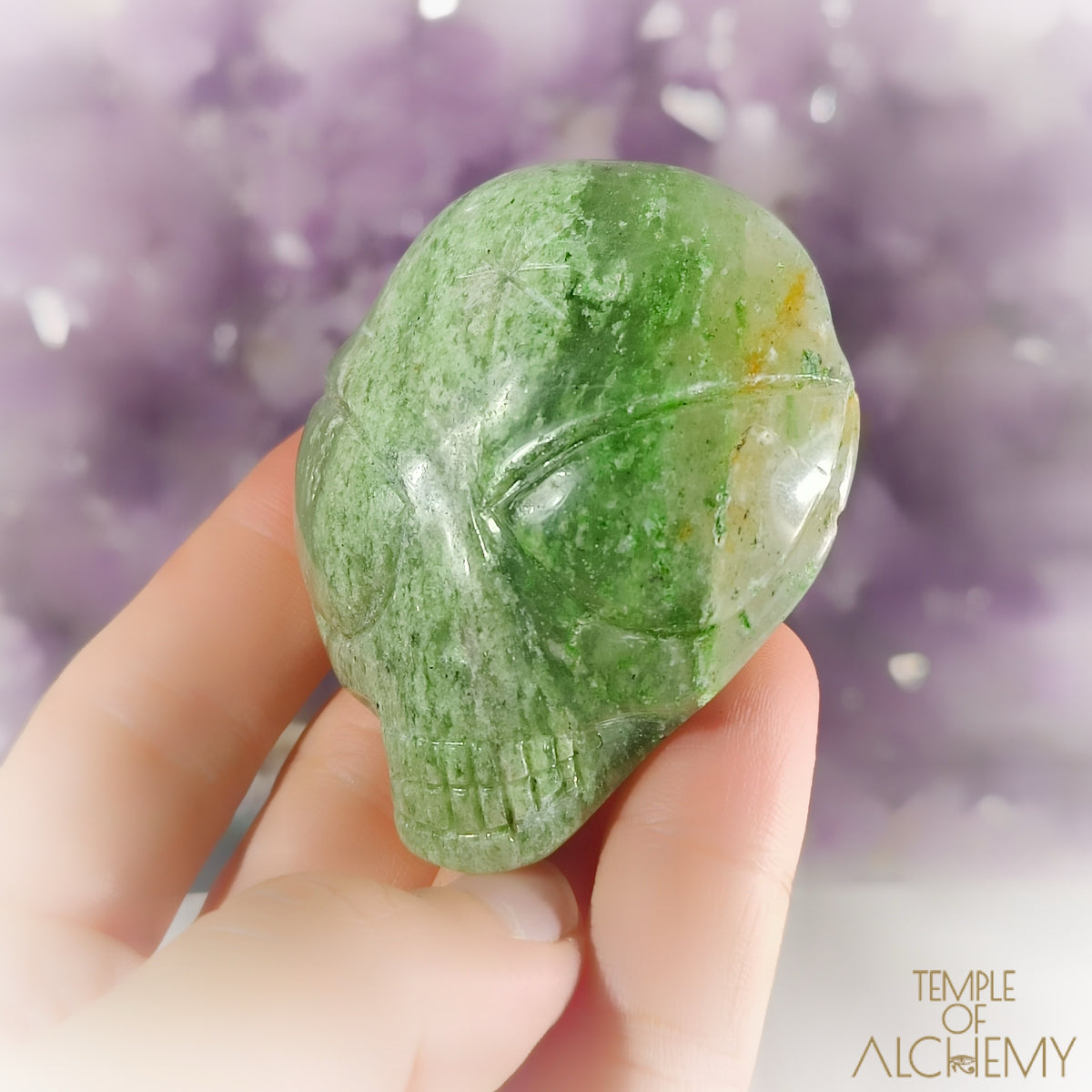 Green Chlorite x Chalcedony
