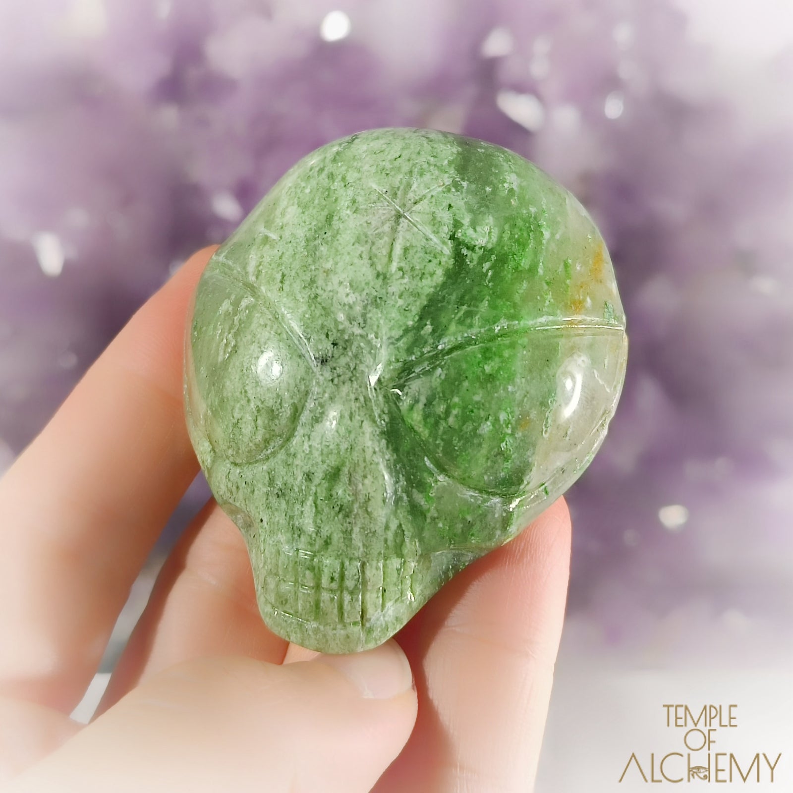 Green Chlorite x Chalcedony