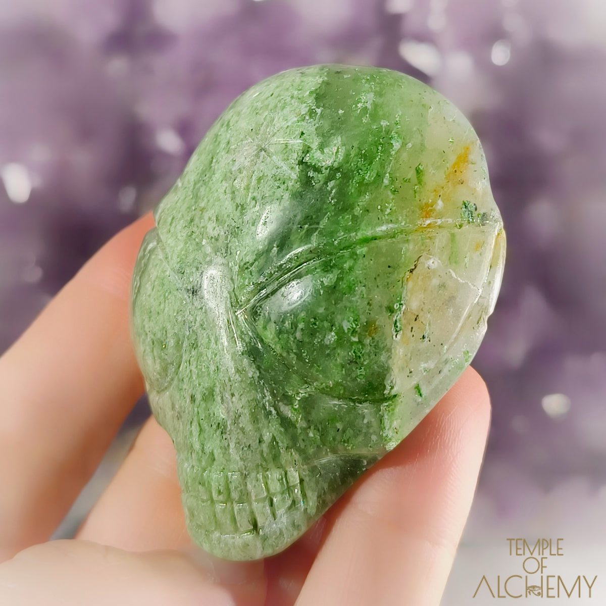 Green Chlorite x Chalcedony