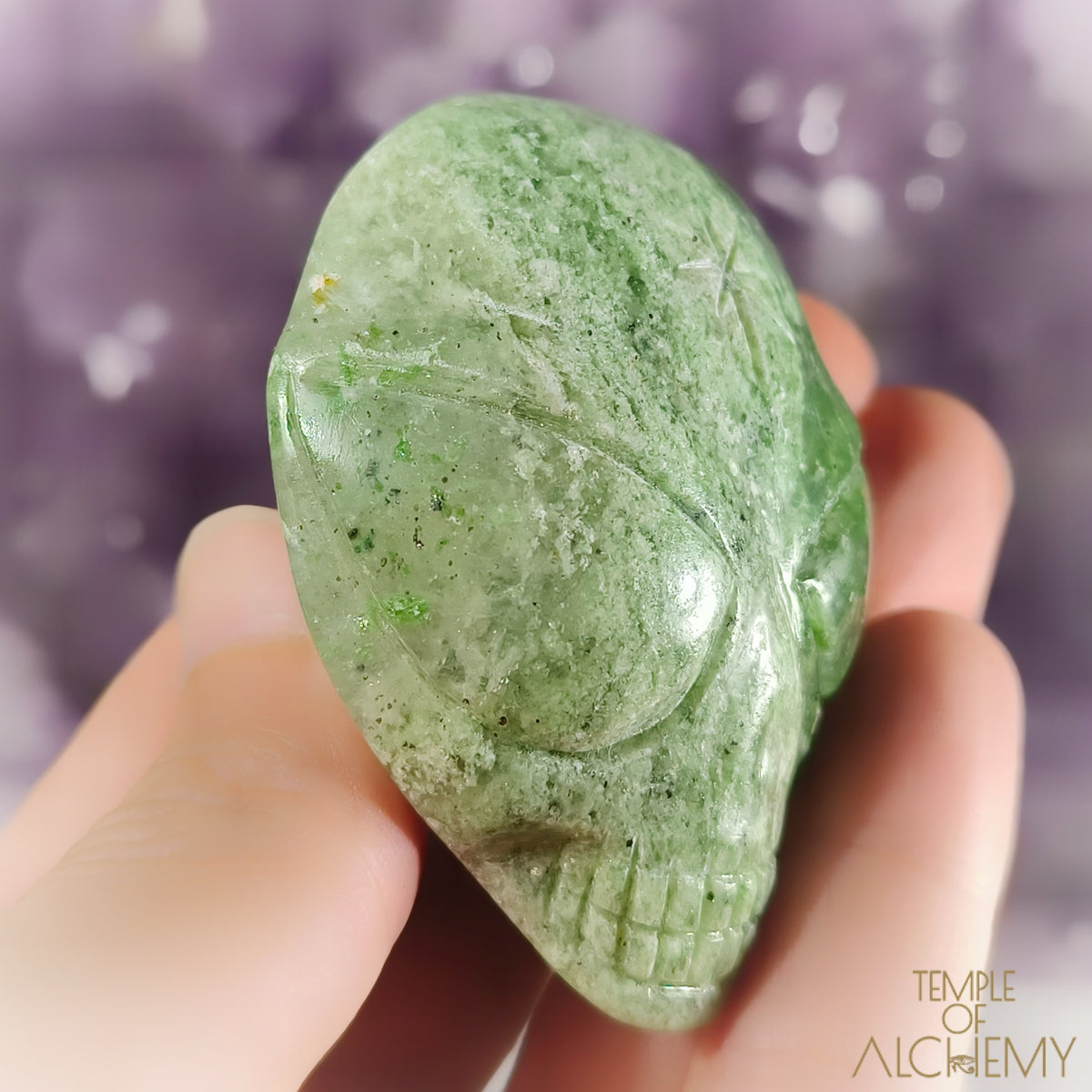 Green Chlorite x Chalcedony