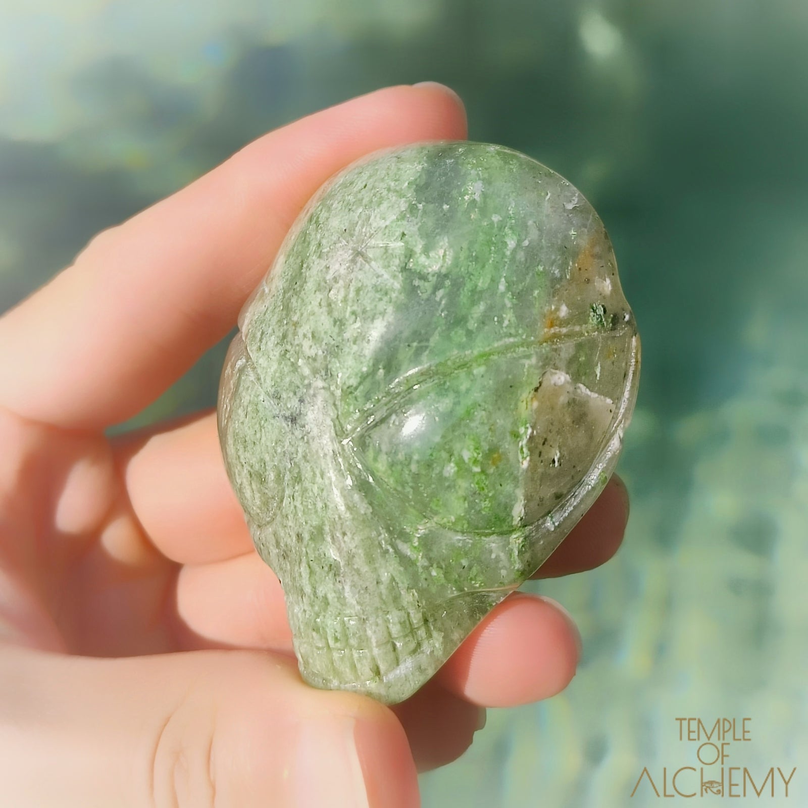 Green Chlorite x Chalcedony