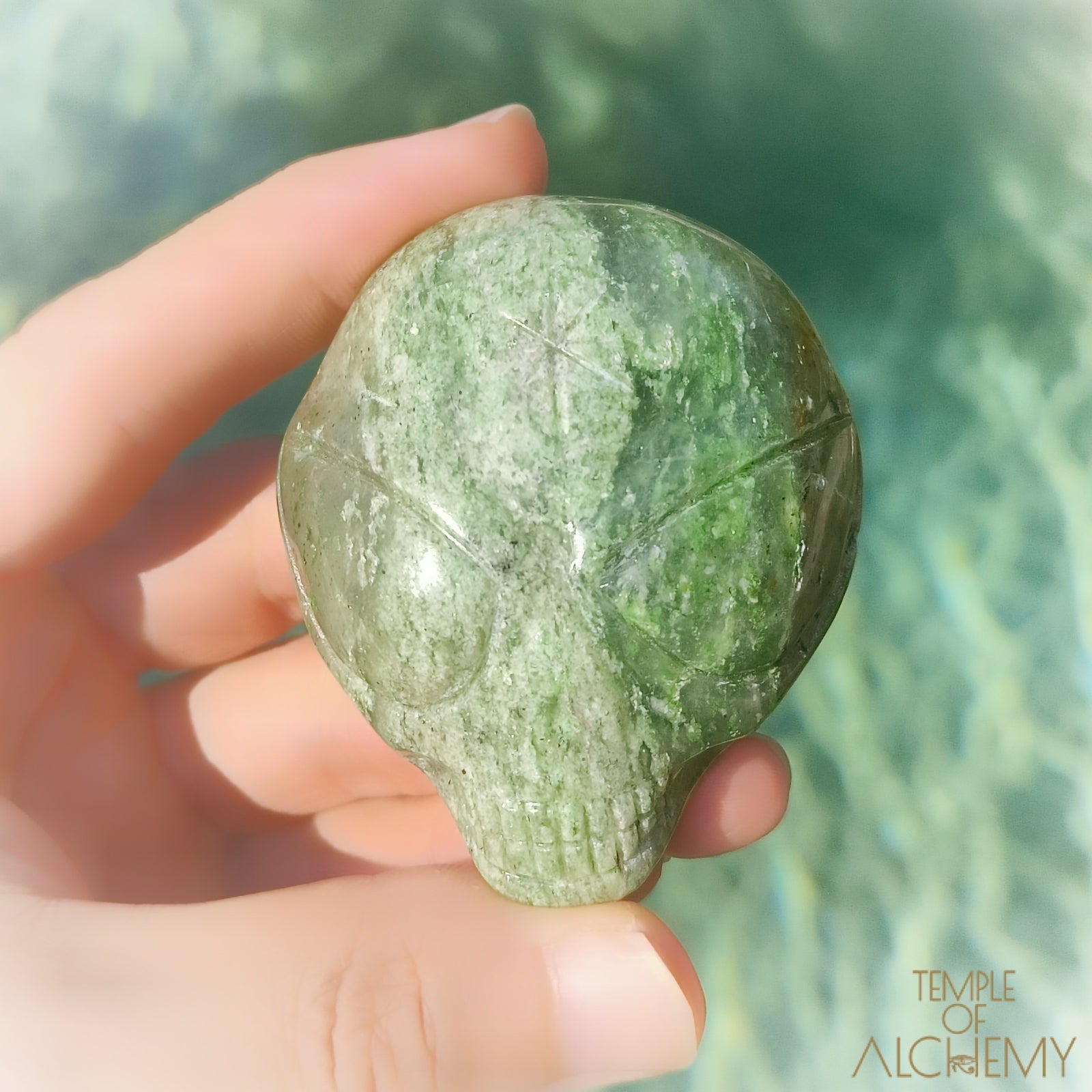 Green Chlorite x Chalcedony