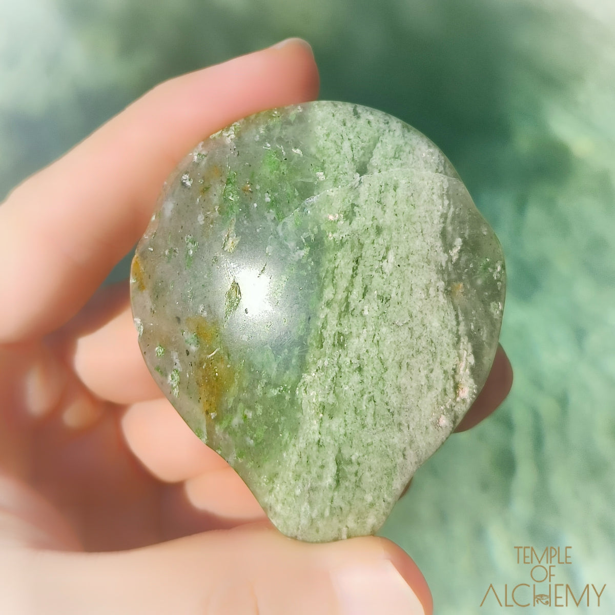 Green Chlorite x Chalcedony