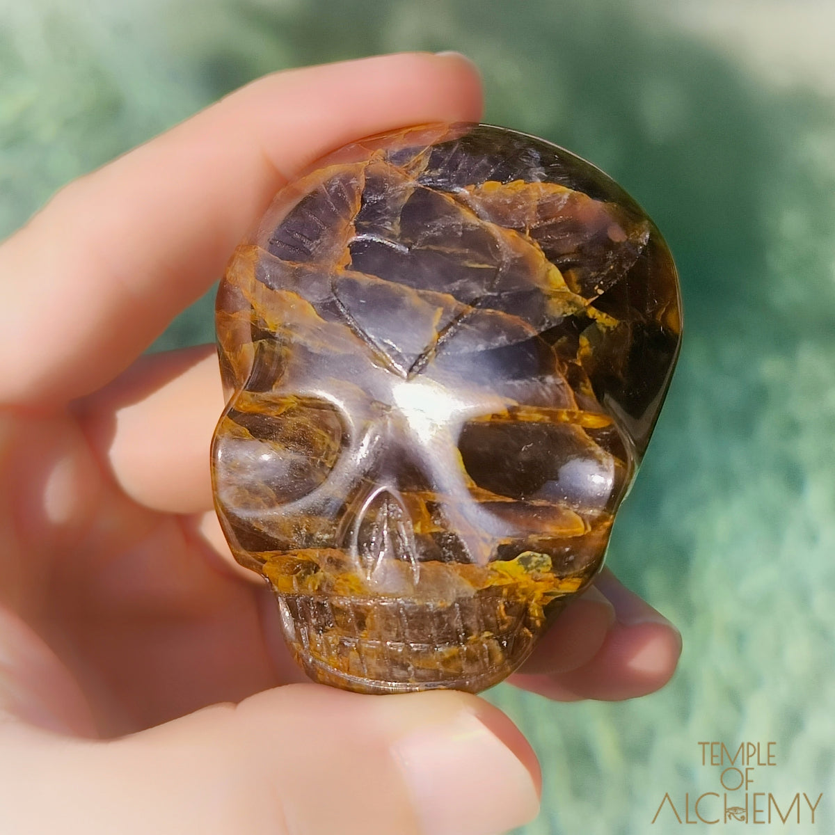 Morion Quartz x Golden Healer