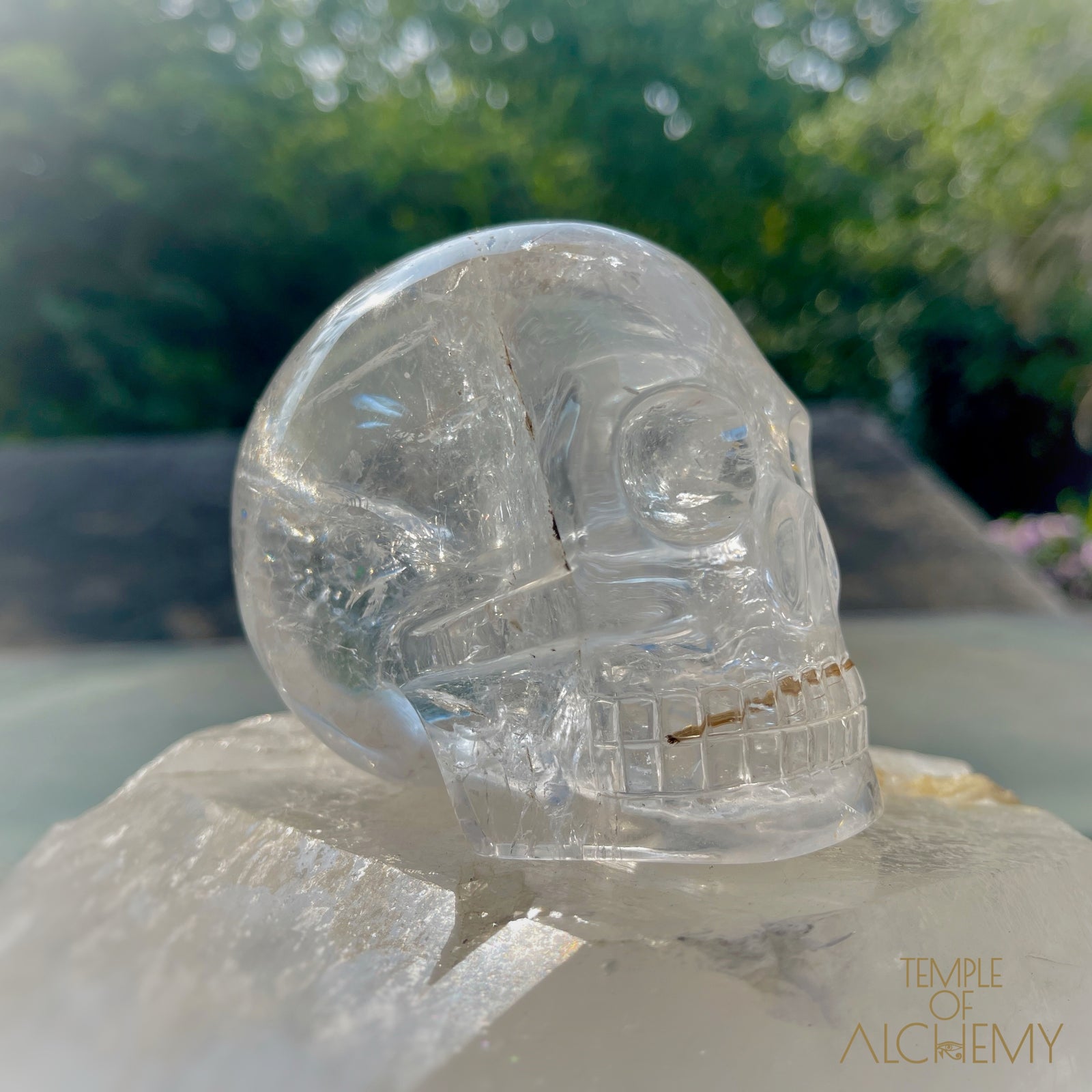 Golden X Copper Rutiles in Clear Quartz