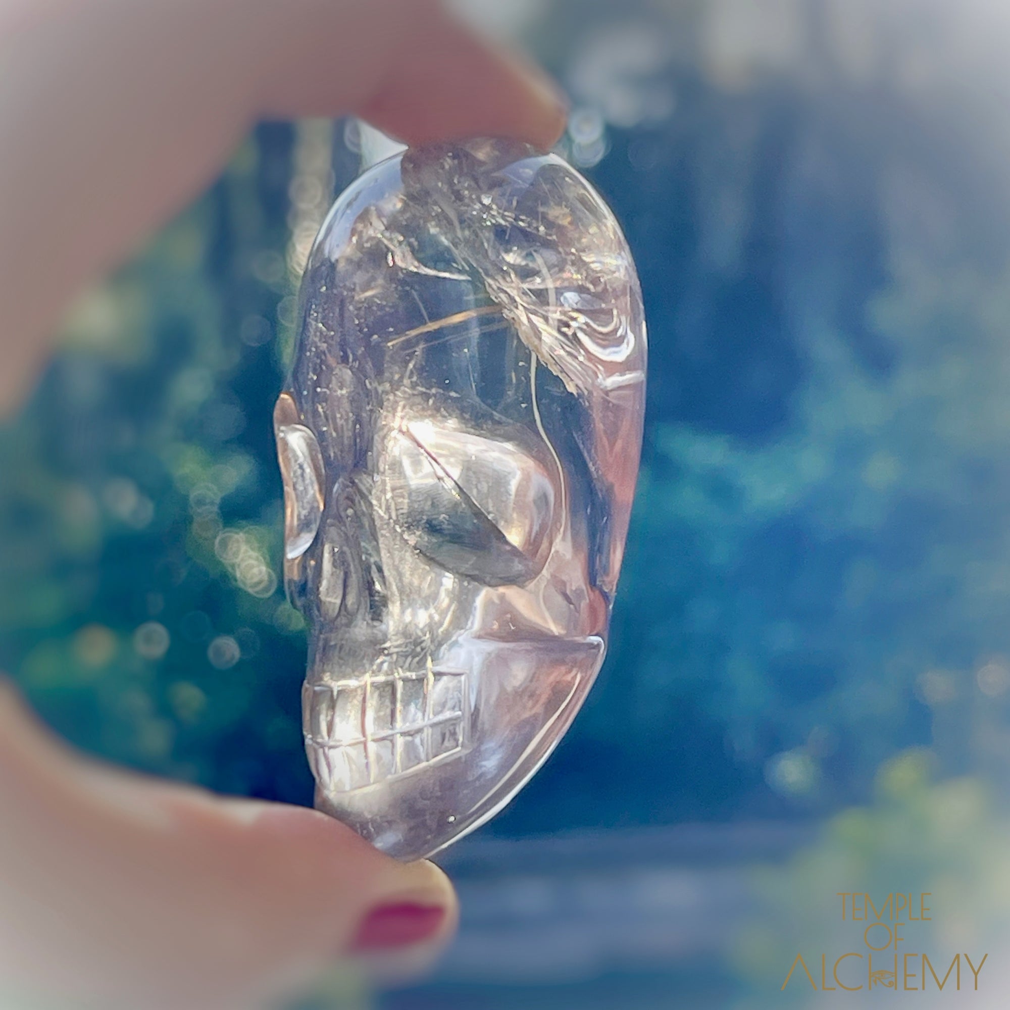 Smoky Citrine x Golden Rutiles