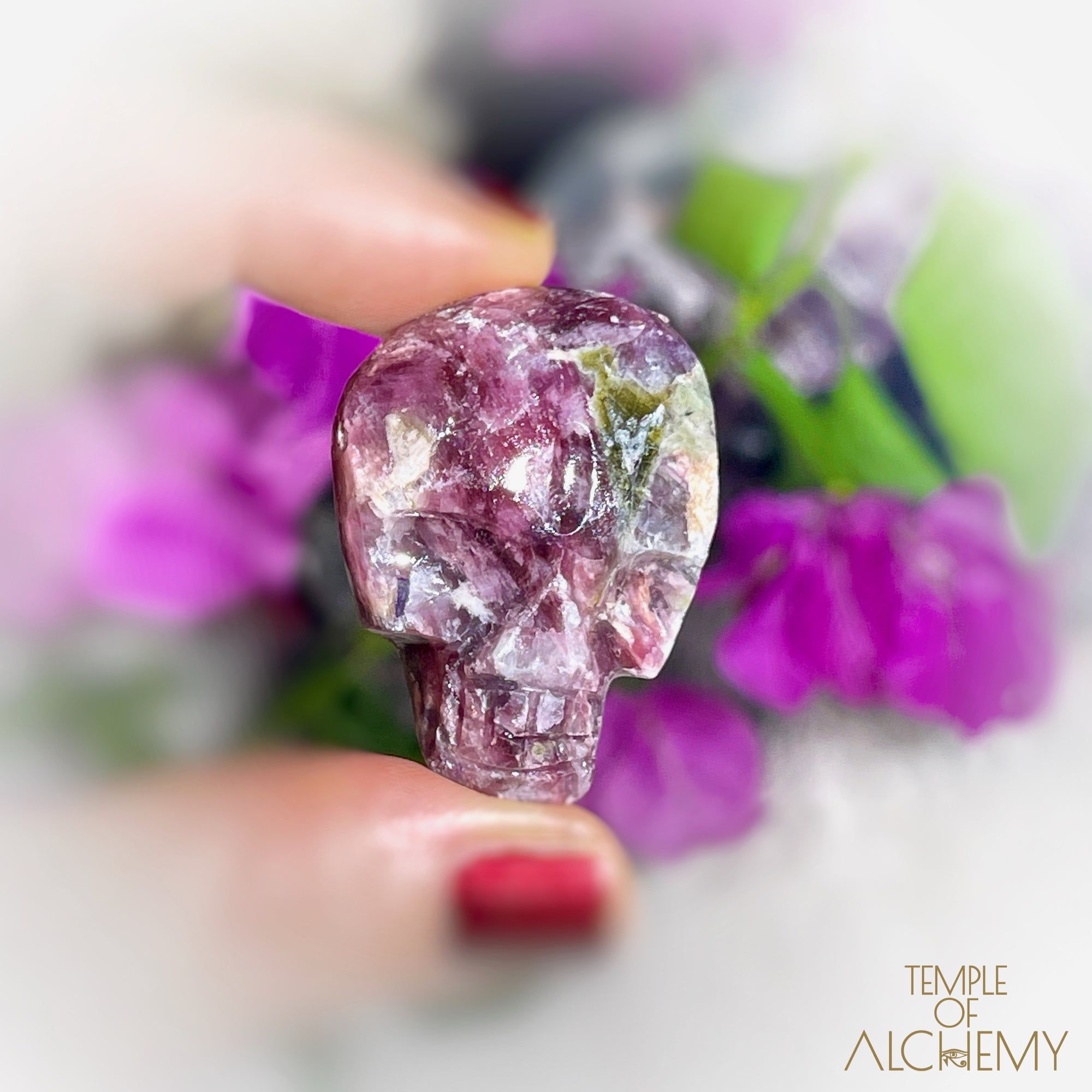 Rubellite Tourmaline x Green Tourmaline