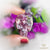 Rubellite Tourmaline x Green Tourmaline