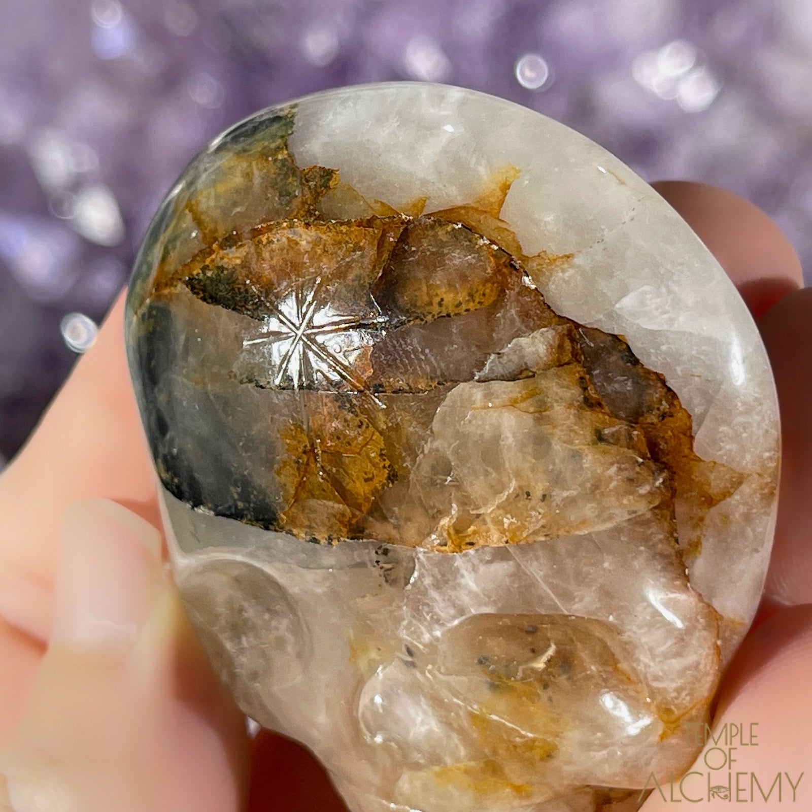 Green Chlorite x Golden Healer x Milky Quartz