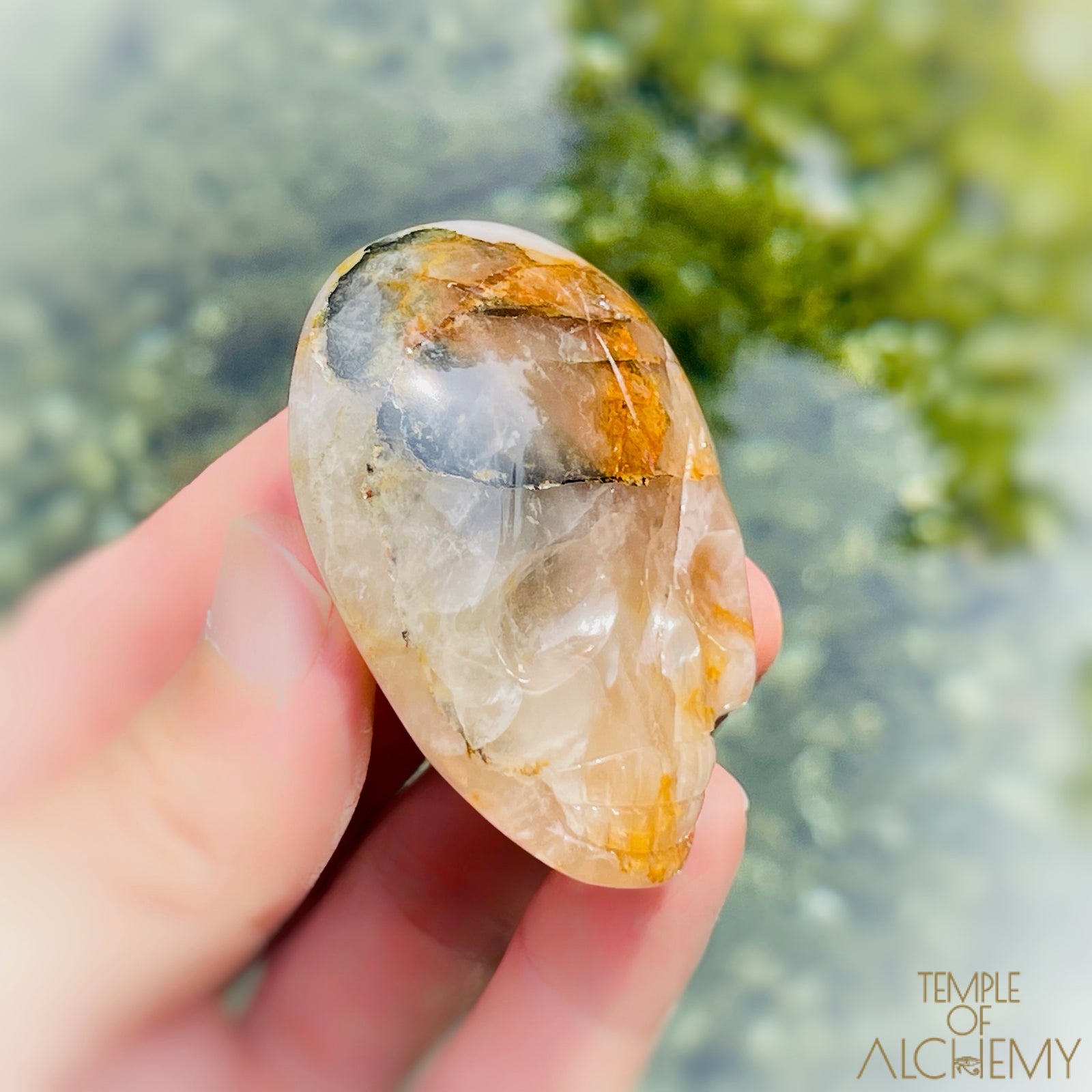 Green Chlorite x Golden Healer x Milky Quartz