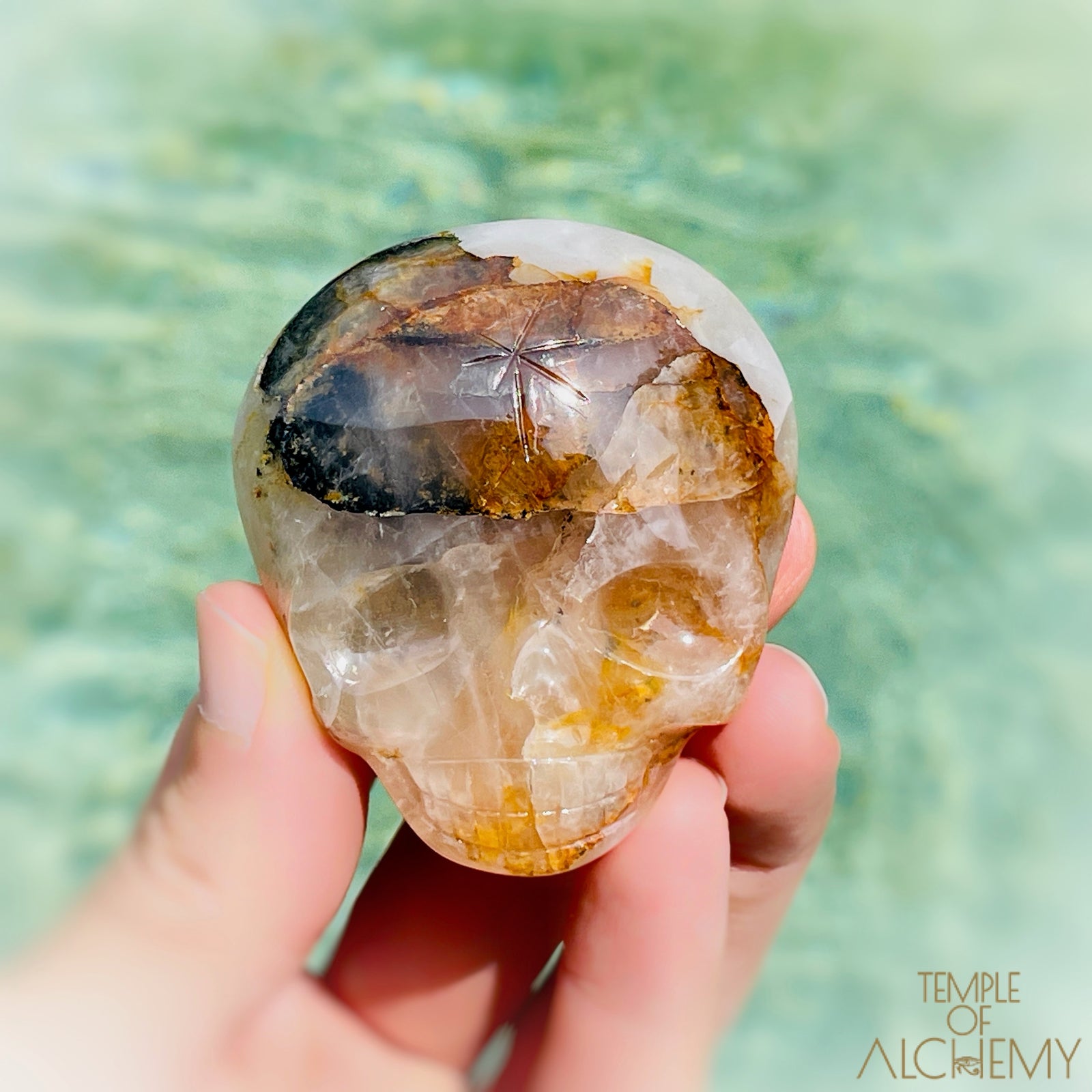 Green Chlorite x Golden Healer x Milky Quartz