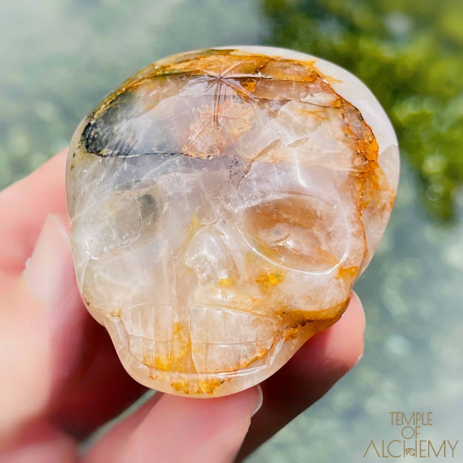 Green Chlorite x Golden Healer x Milky Quartz