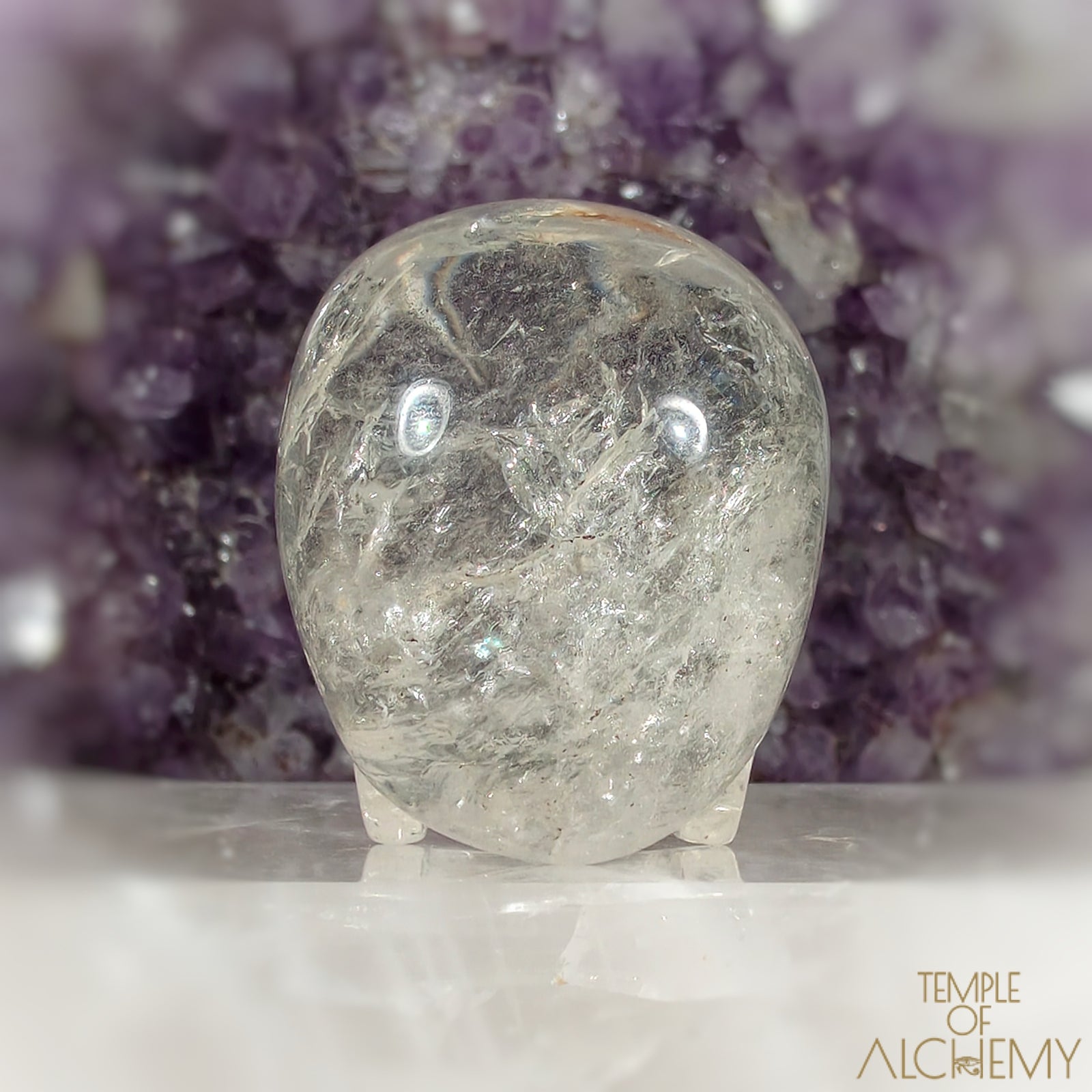 Green Chlorite x Clear Quartz 🌈