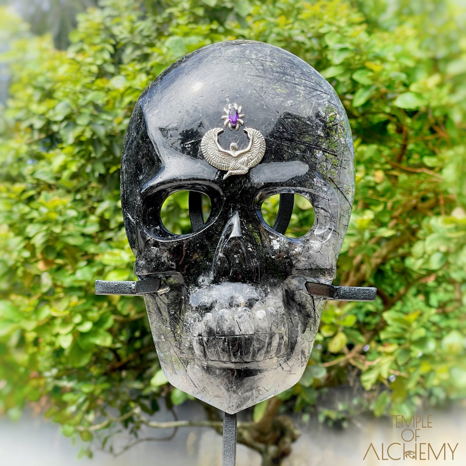 Remover of Obstacles 𓆃 Black Tourmalinated Quartz