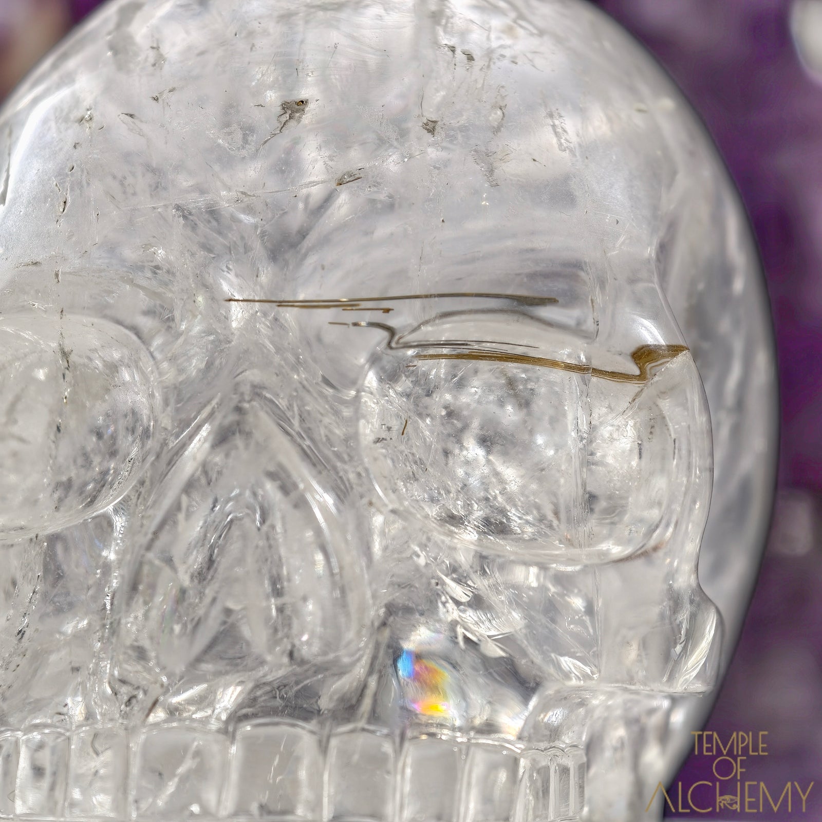 Golden x Copper Rutiles in Clear Quartz