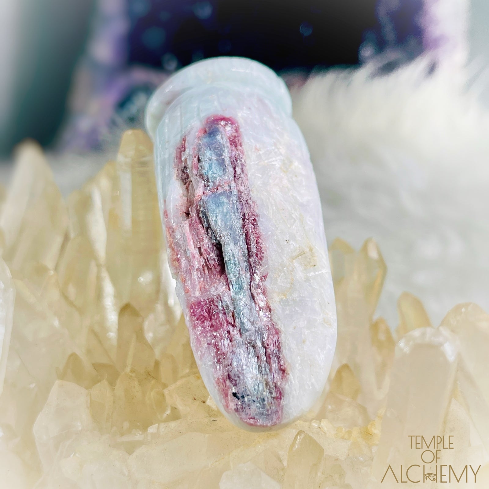 Aquamarine x Pink & Blue Tourmaline