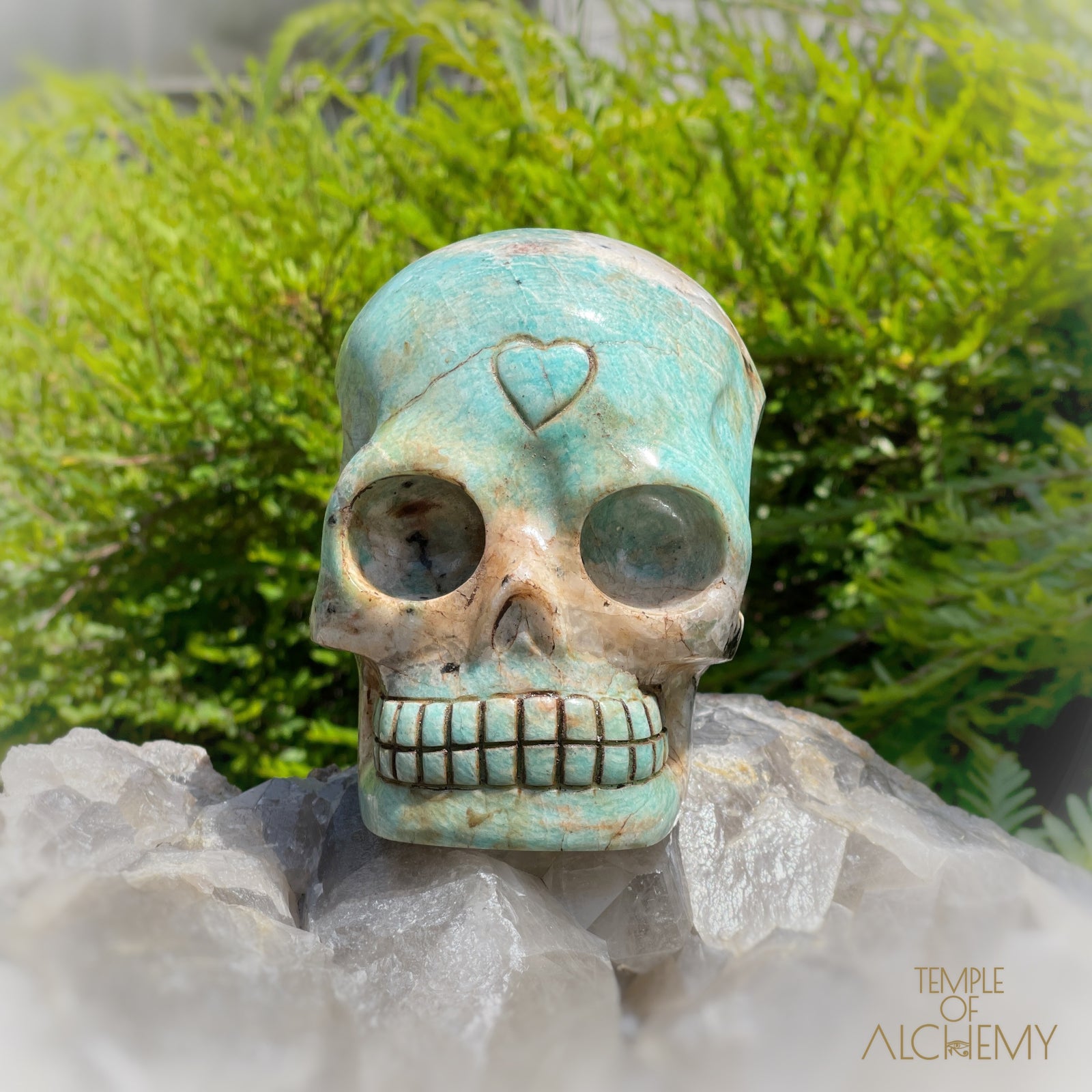 Amazonite x Black Tourmaline