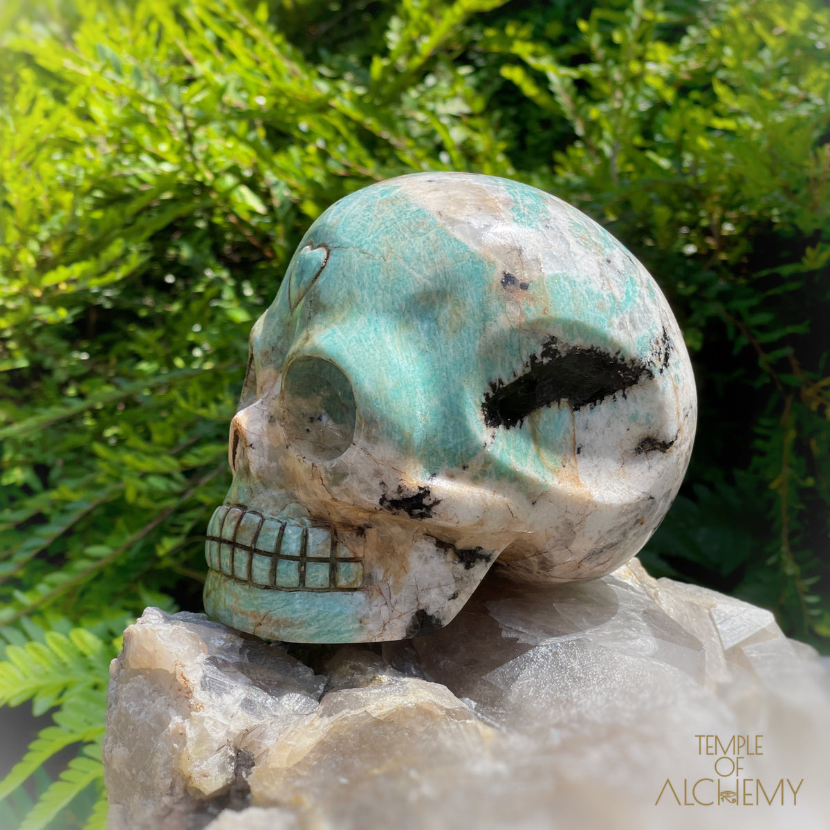 Amazonite x Black Tourmaline