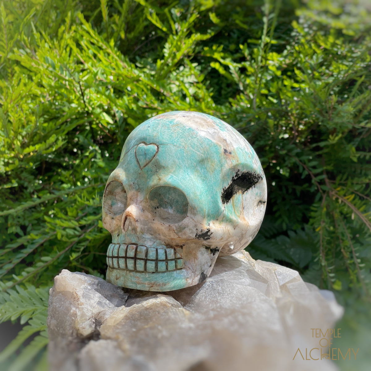 Amazonite x Black Tourmaline