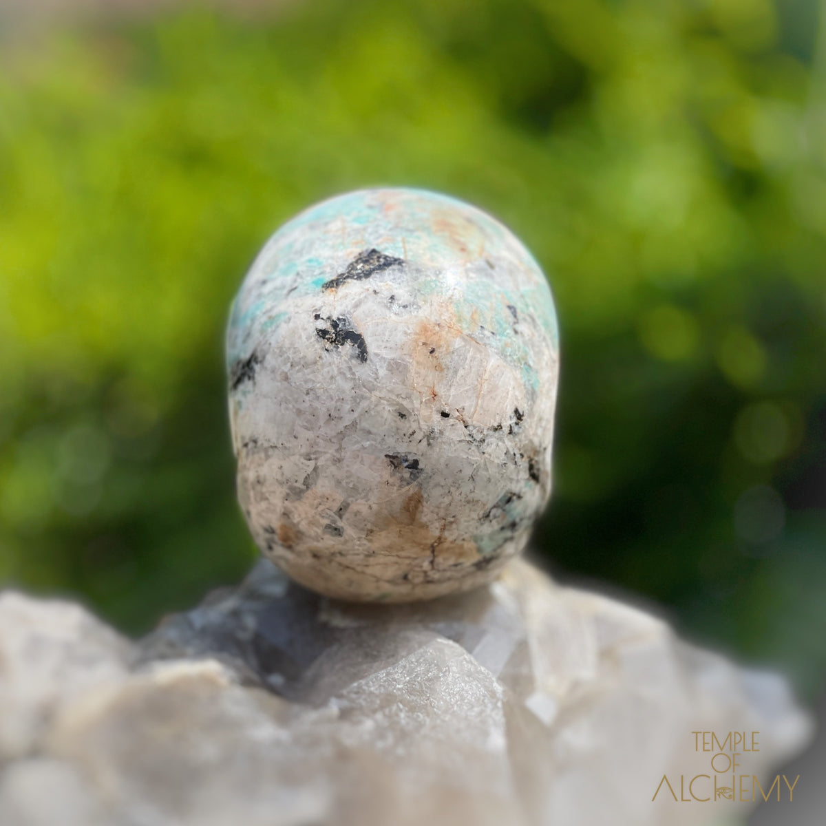 Amazonite x Black Tourmaline