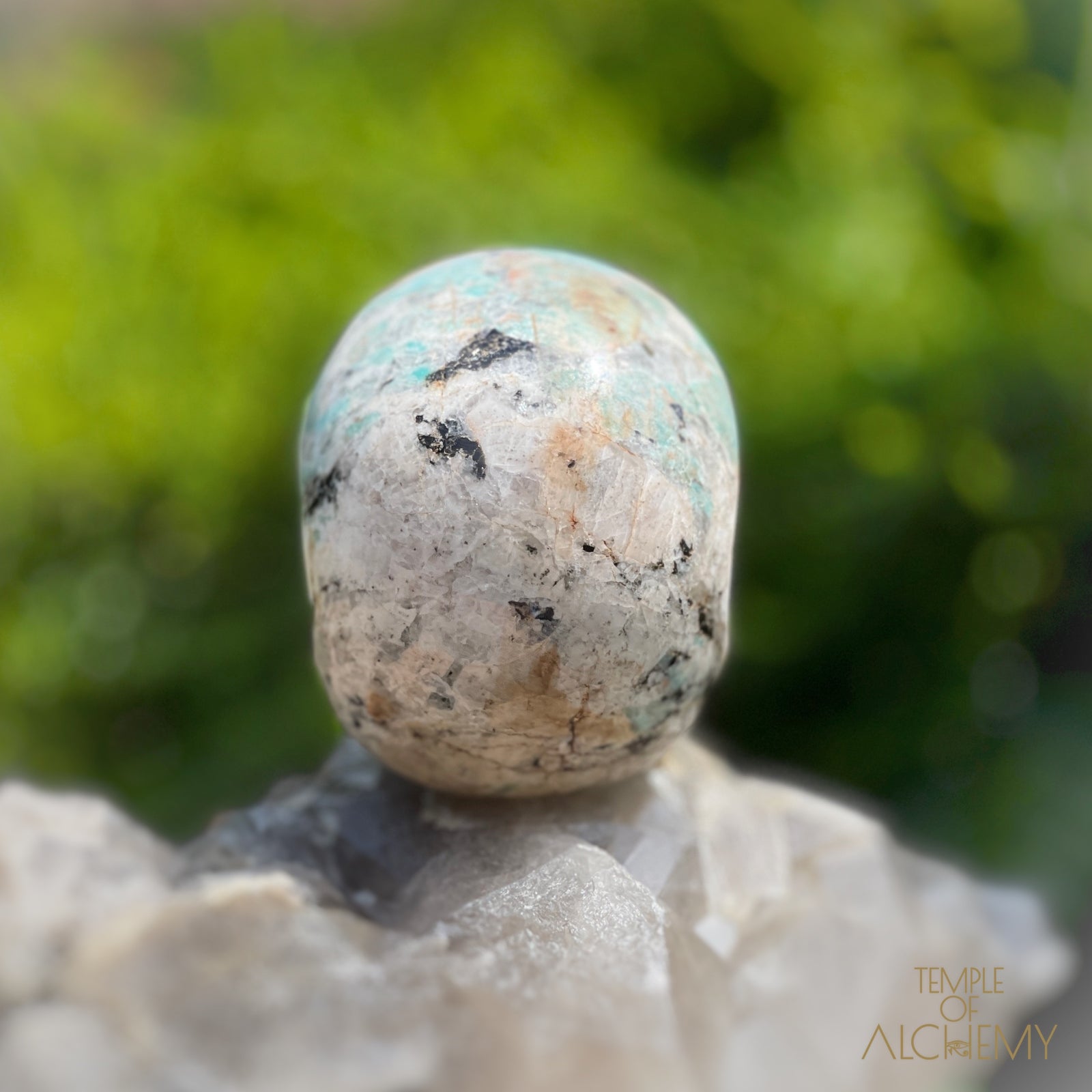 Amazonite x Black Tourmaline