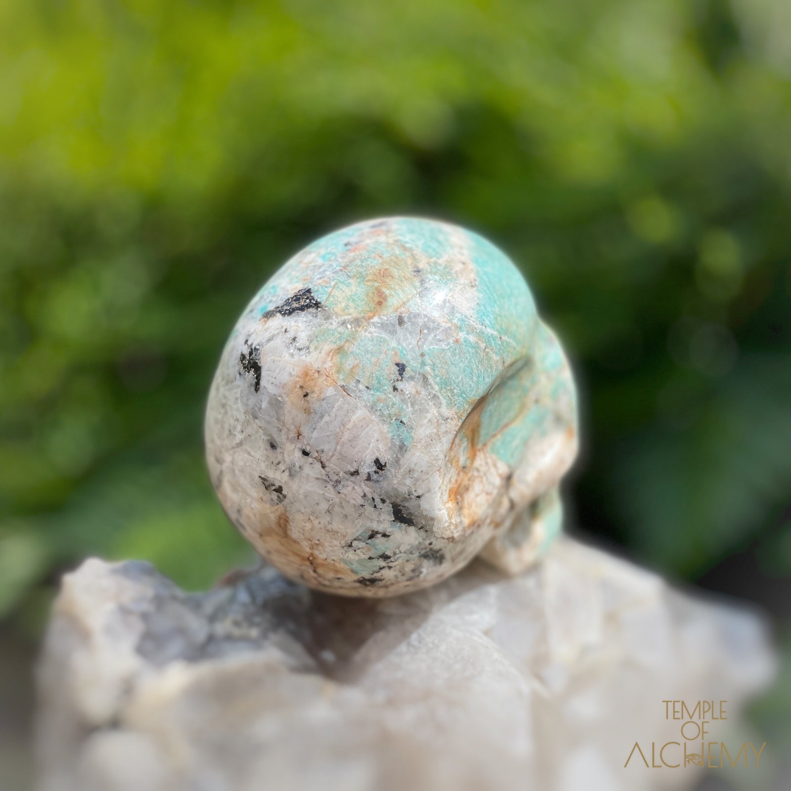 Amazonite x Black Tourmaline