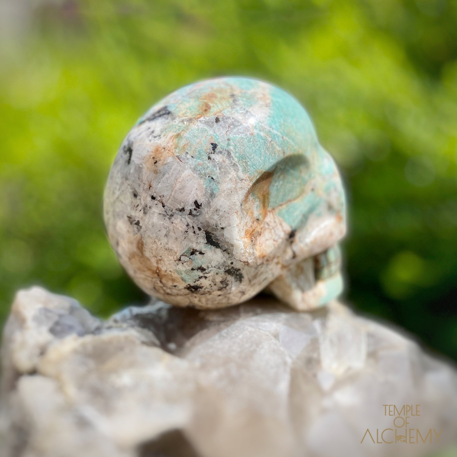 Amazonite x Black Tourmaline