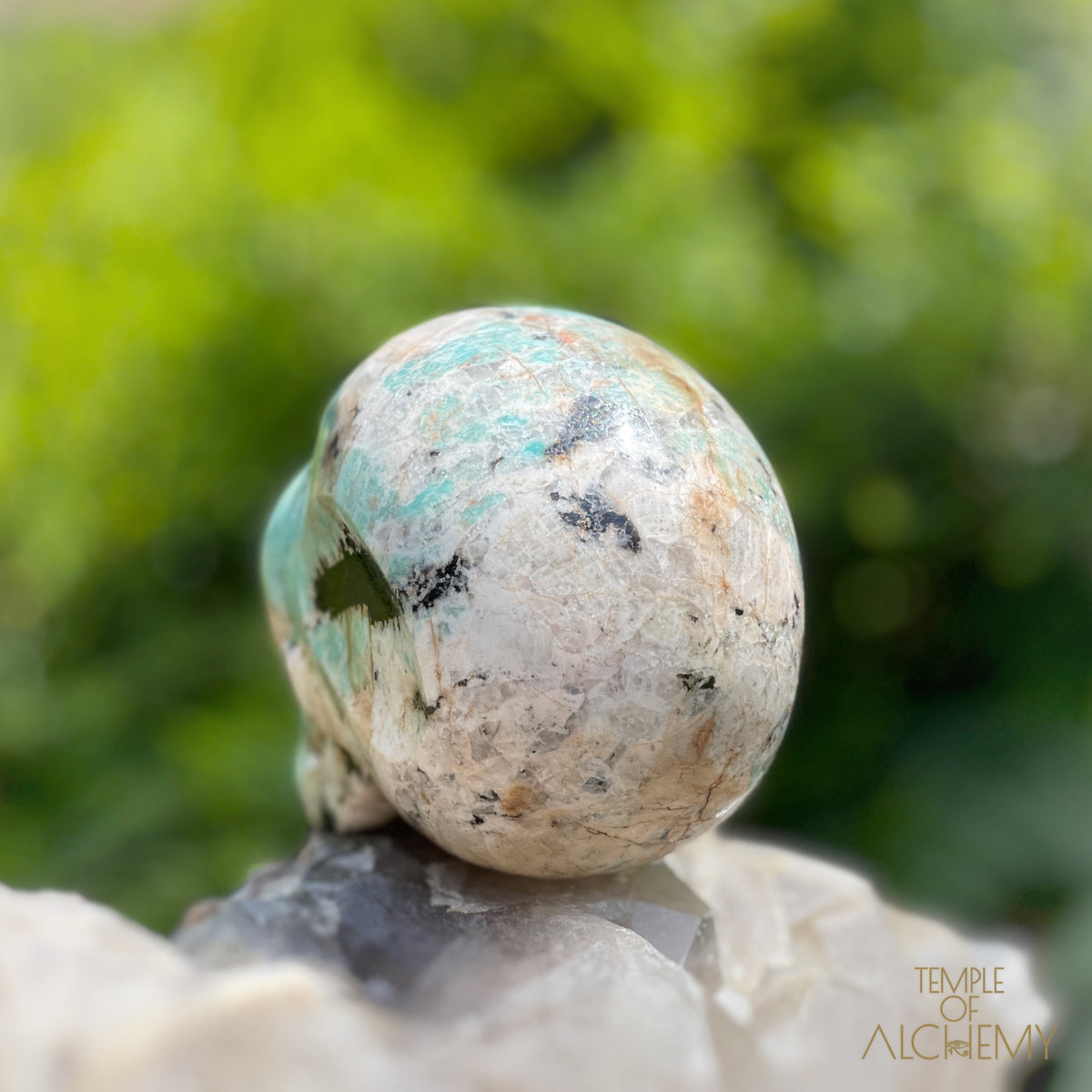 Amazonite x Black Tourmaline