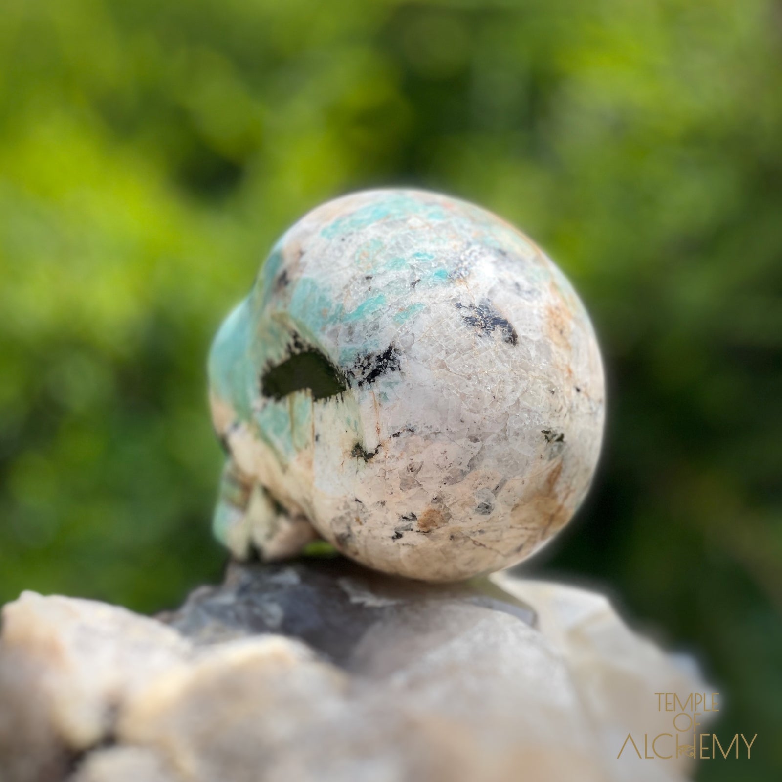 Amazonite x Black Tourmaline