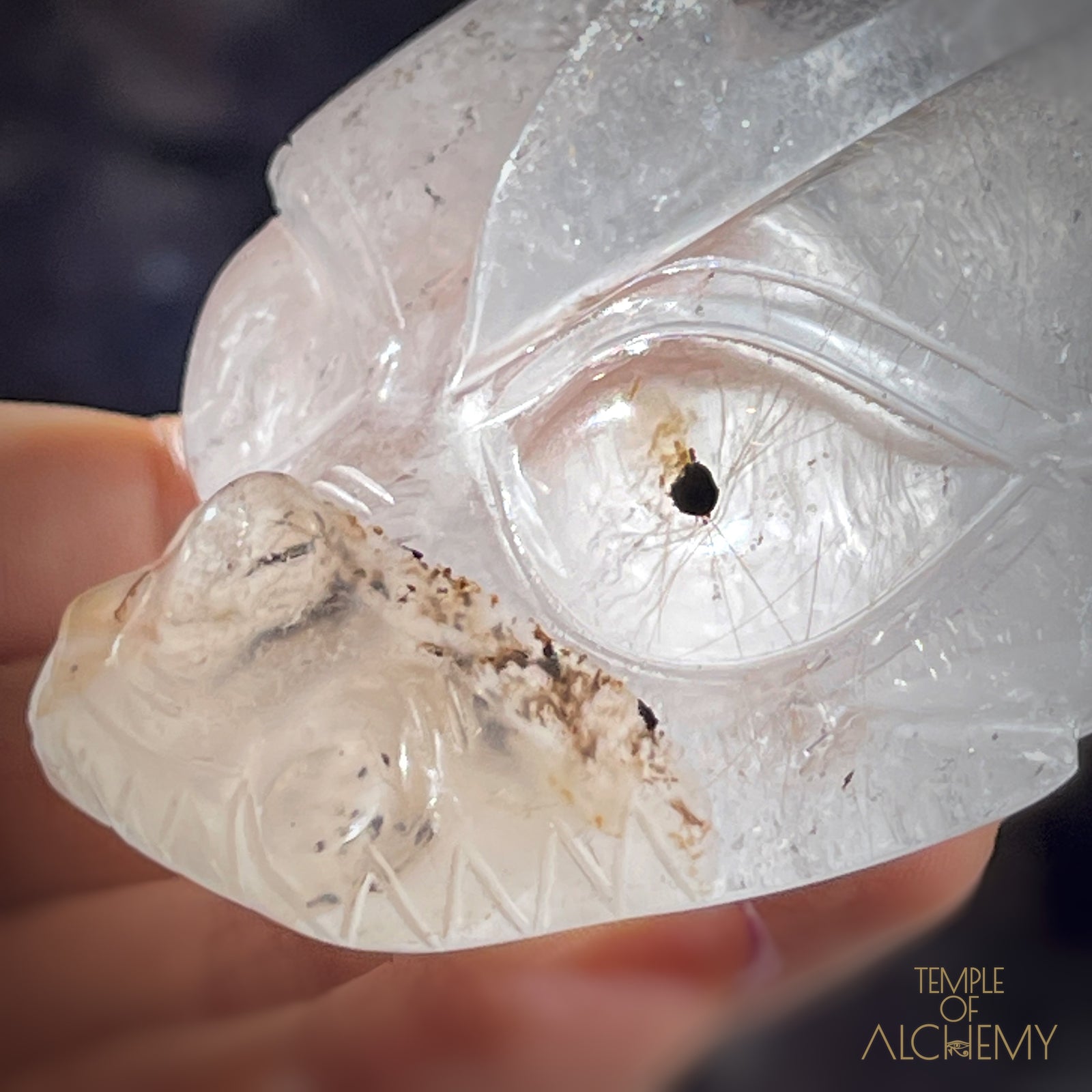 Copper x Silver Rutiles in Clear Quartz