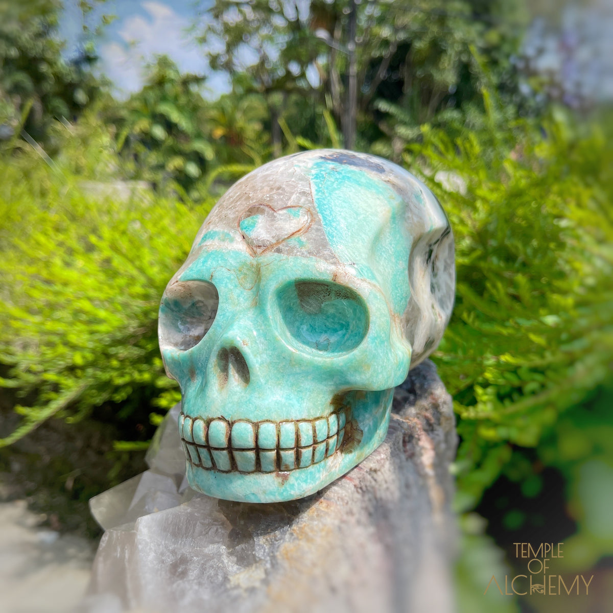 Amazonite x Black Tourmaline x Epidote