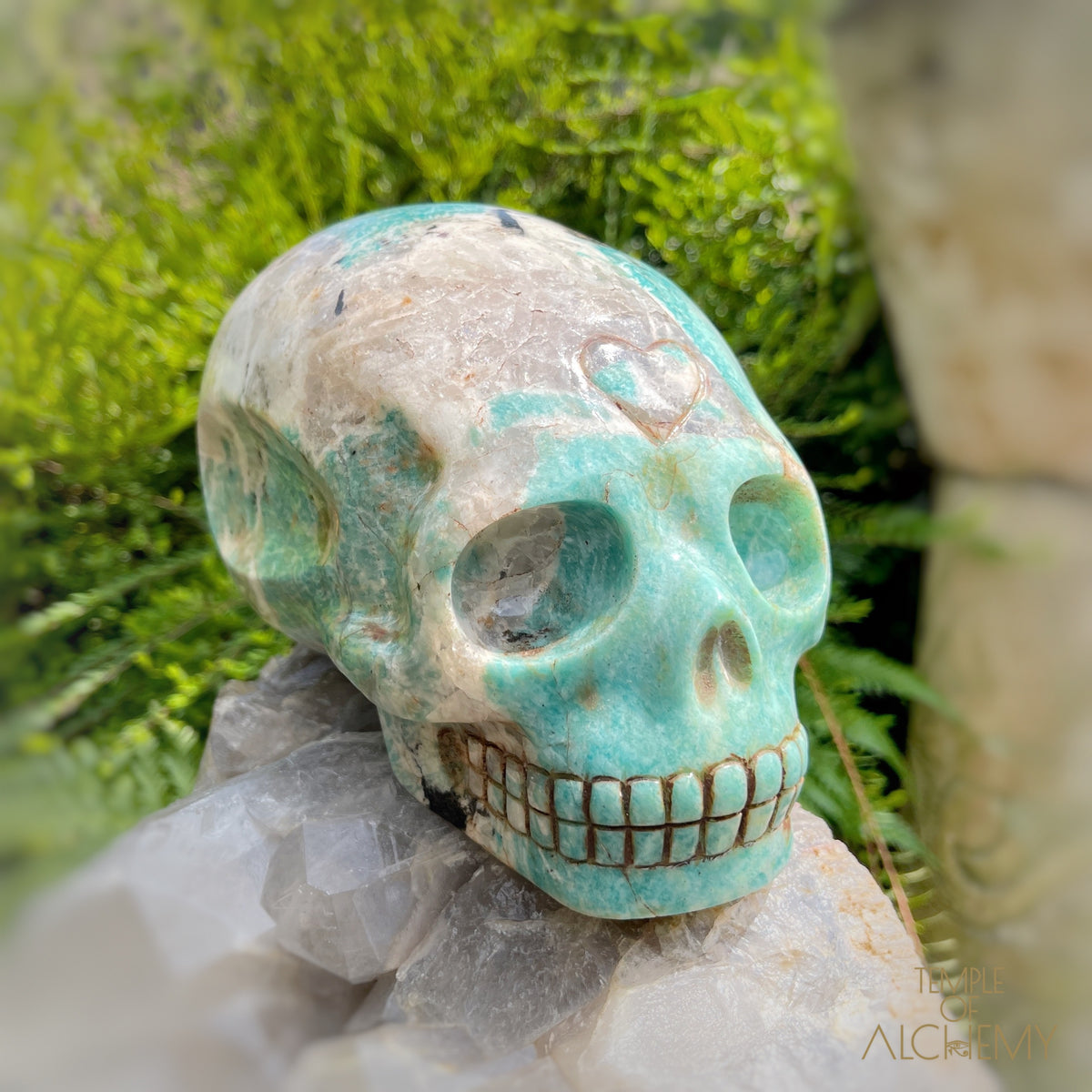 Amazonite x Black Tourmaline x Epidote