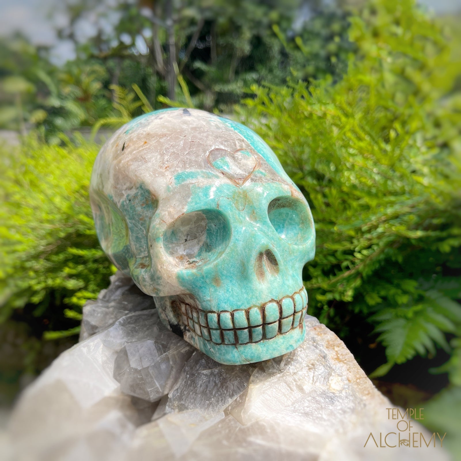 Amazonite x Black Tourmaline x Epidote