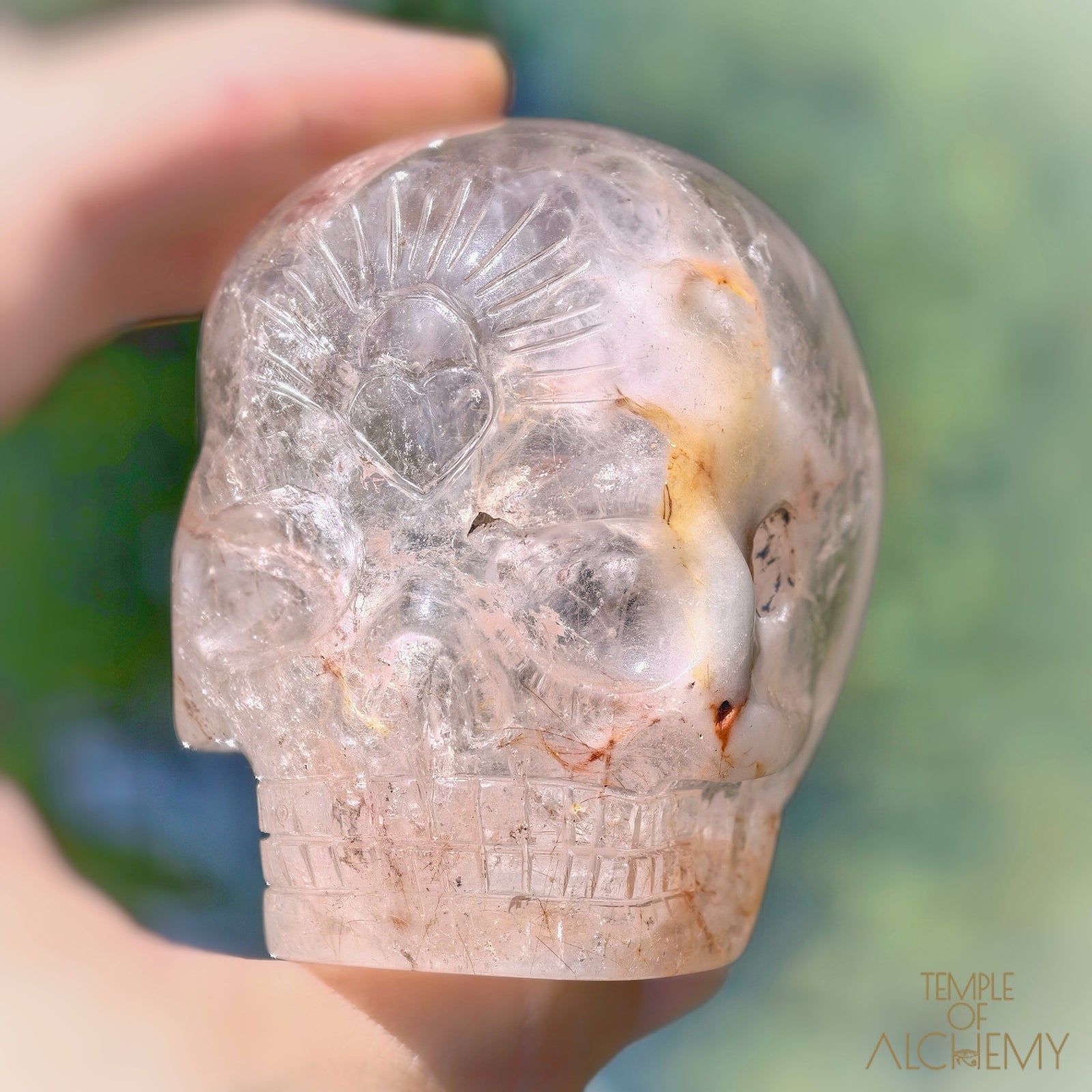 𓁹🌈𓁹 Amphibole Quartz