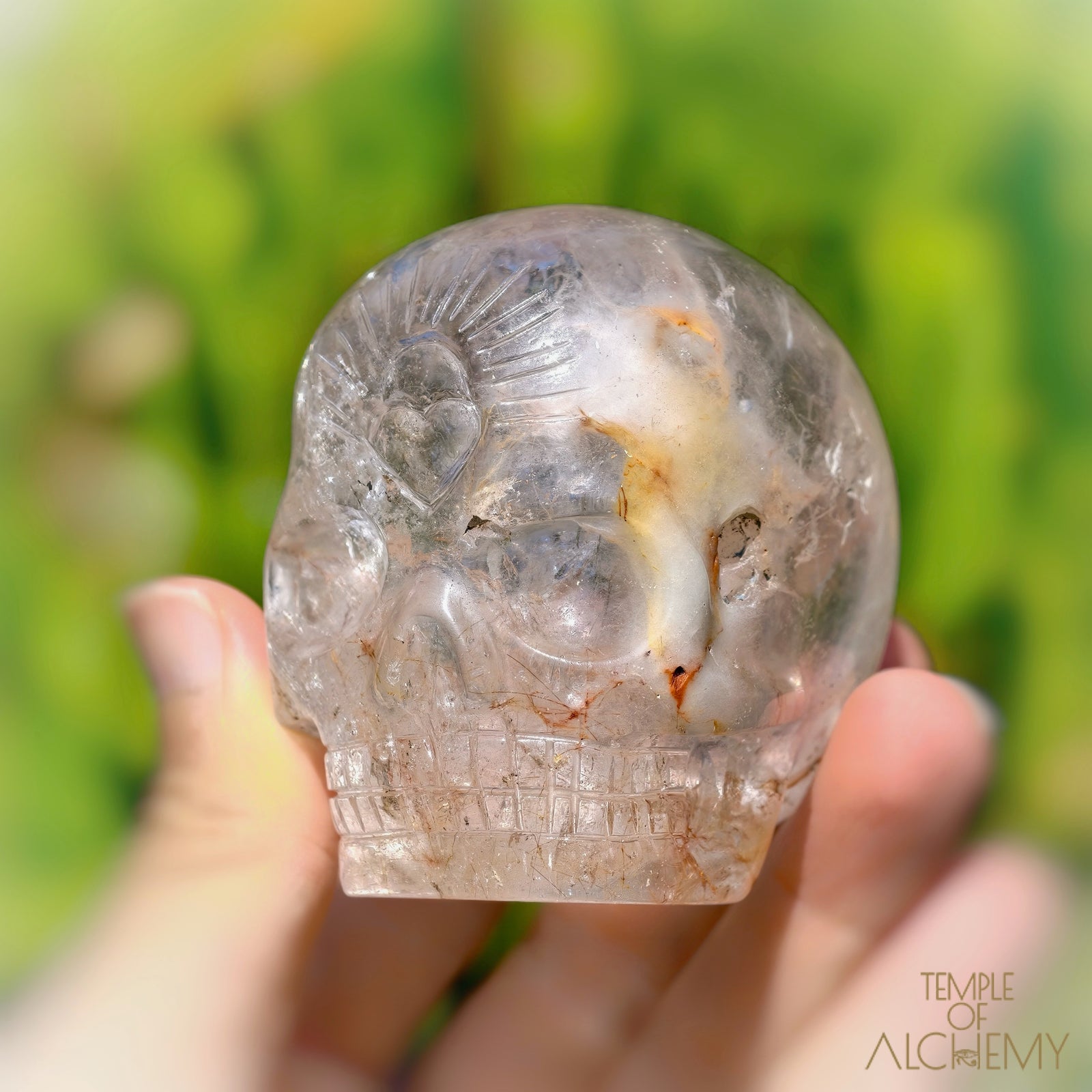 𓁹🌈𓁹 Amphibole Quartz